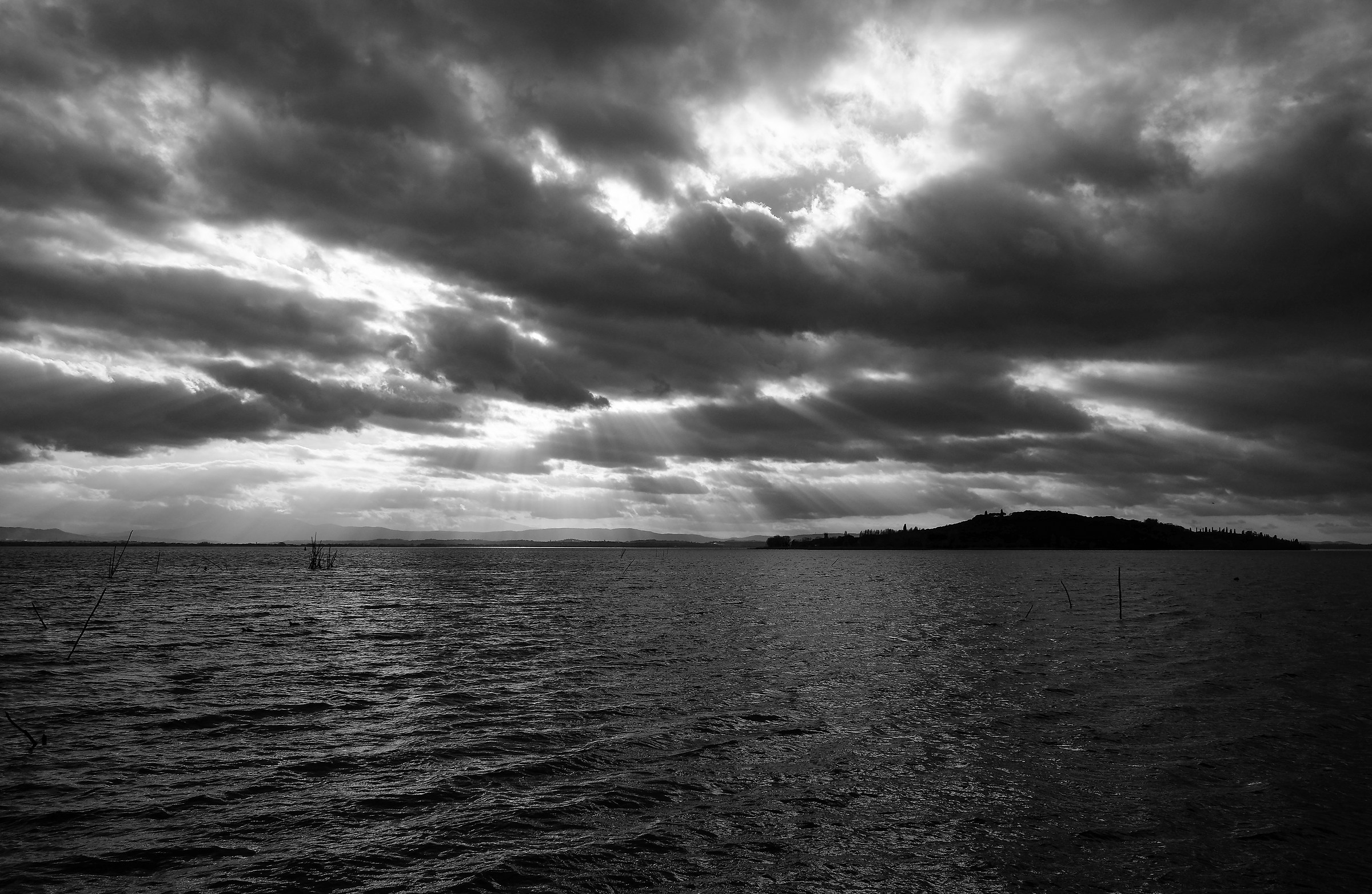 The storm............