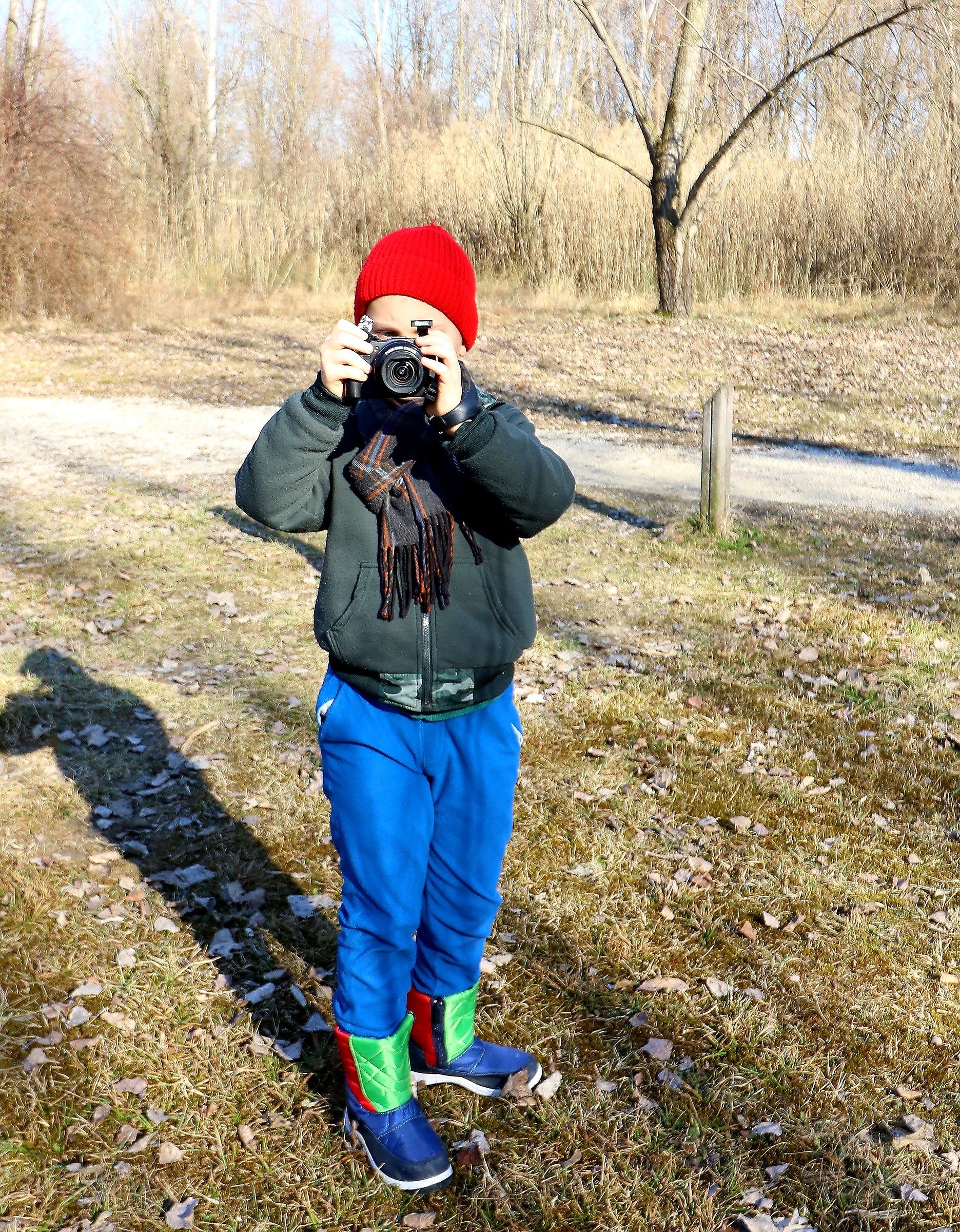 Piccoli fotografi imparano