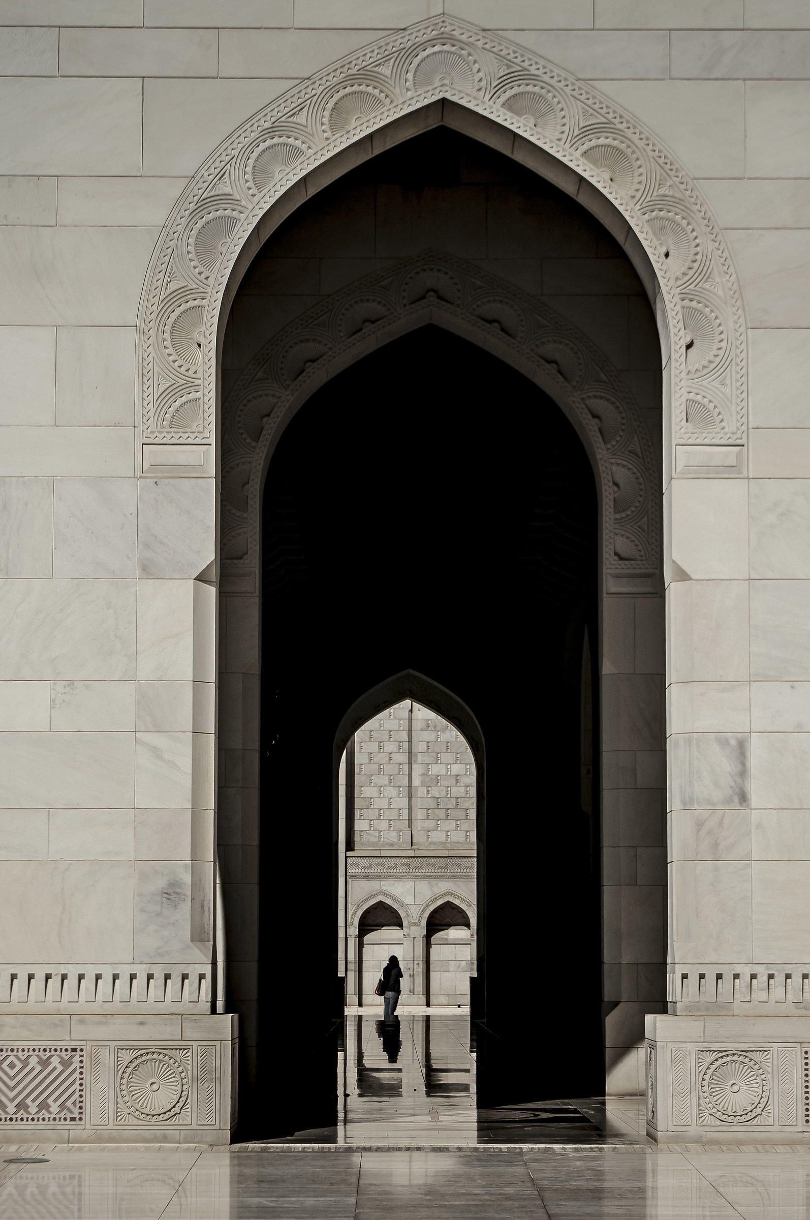 The Sultan Qaboos Grand Mosque