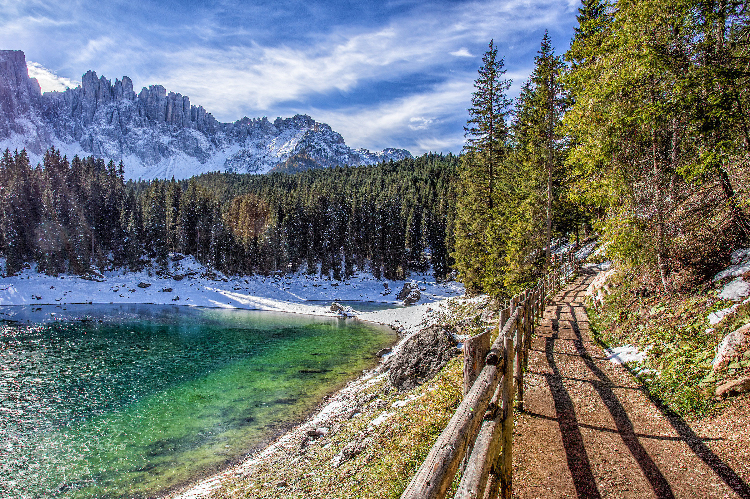 Il sentiero del lago