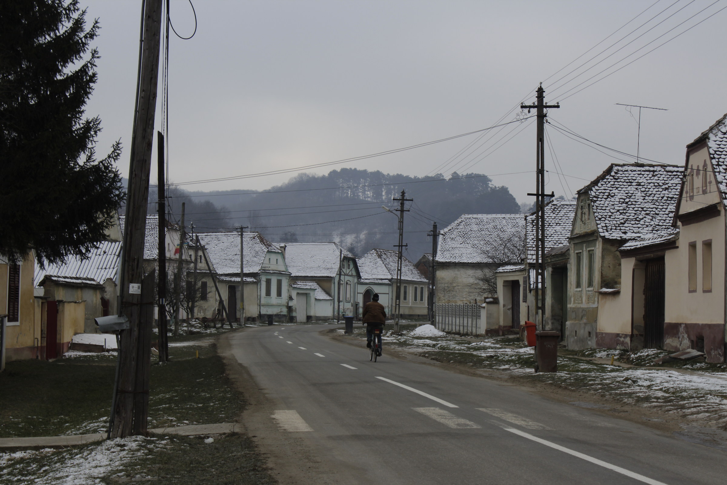 Pedalata sotto zero,Biertan-romania