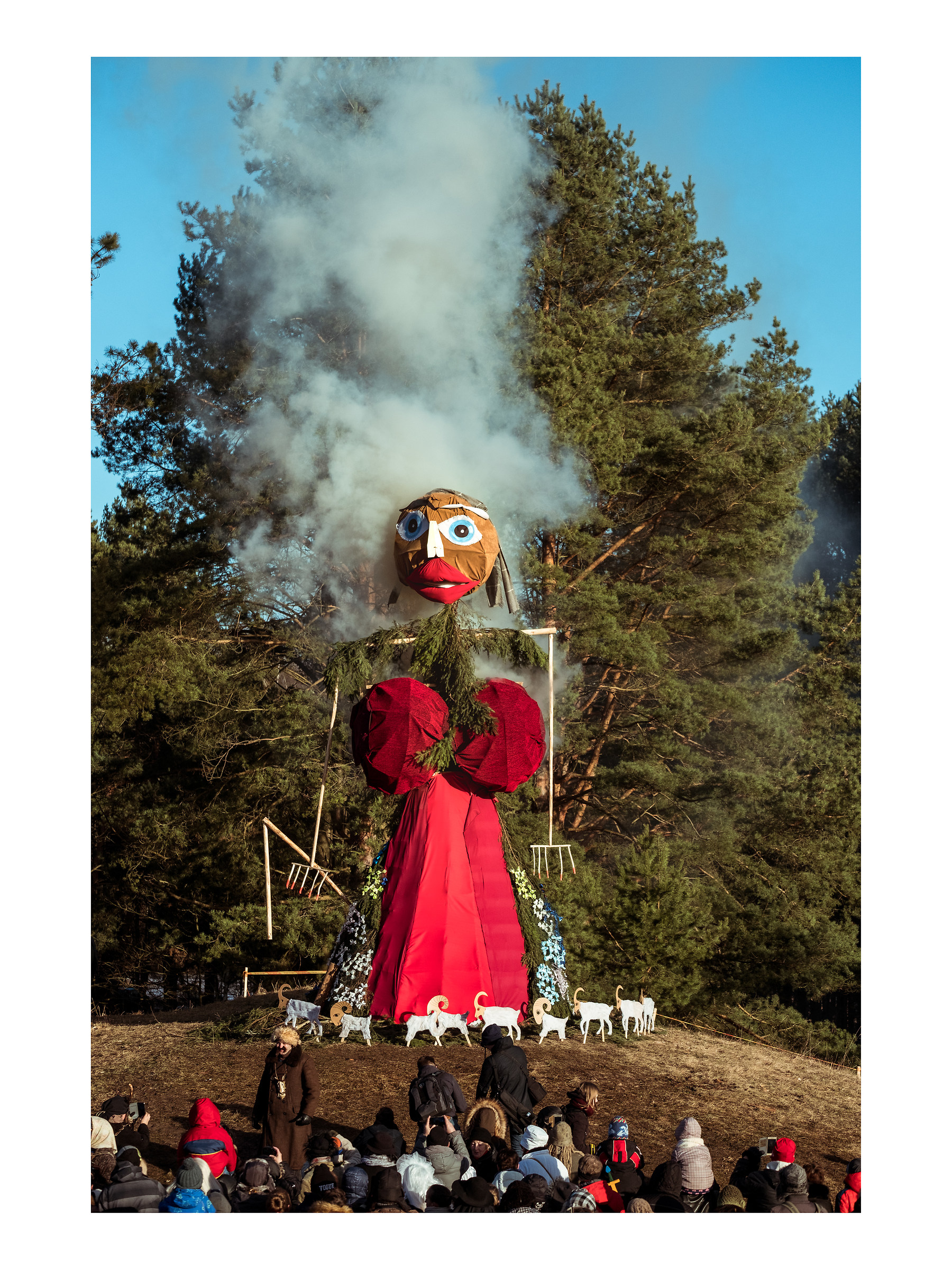 Rumšiškes, fuoco finale.