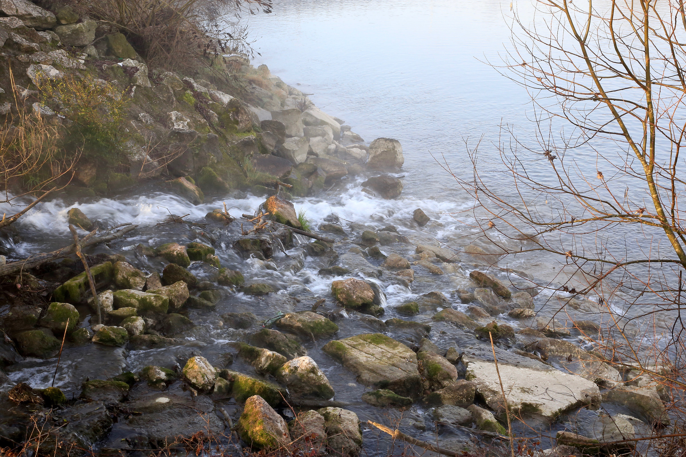 cascatella sull'Adda