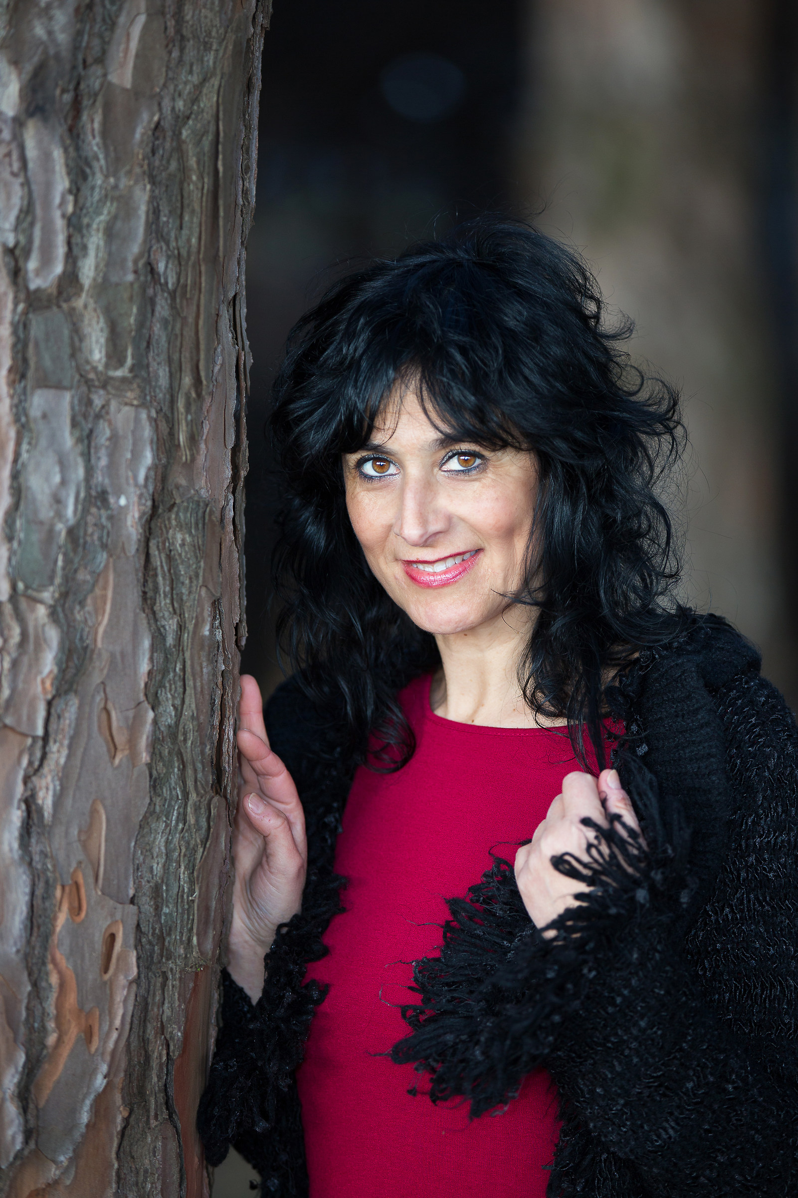 Portrait in a pine forest 2