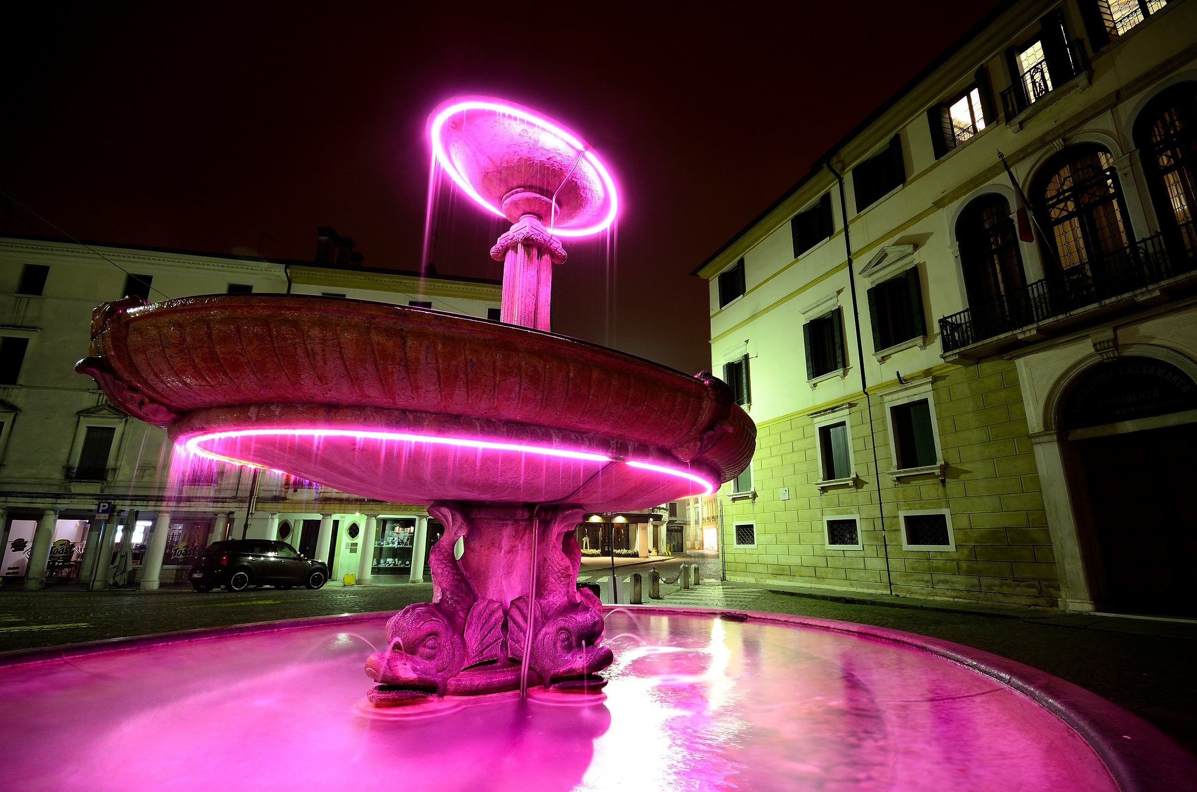 Luci notturne a Treviso