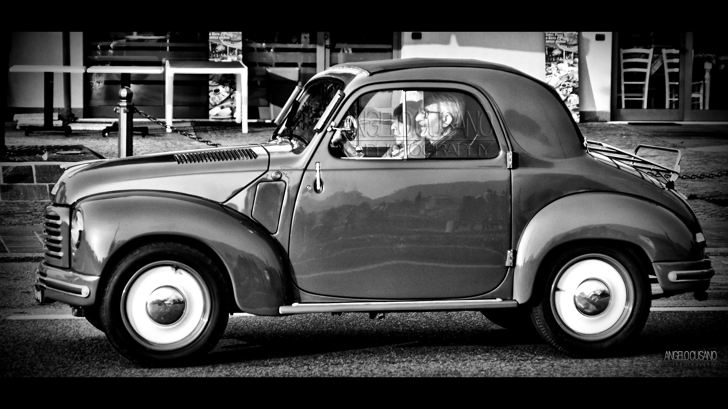 He smiles at the time that love is ageless