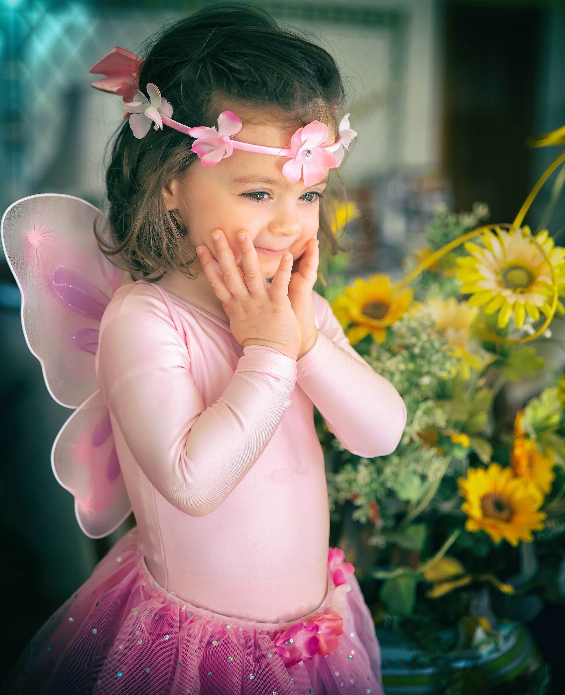 Farfallina timida...