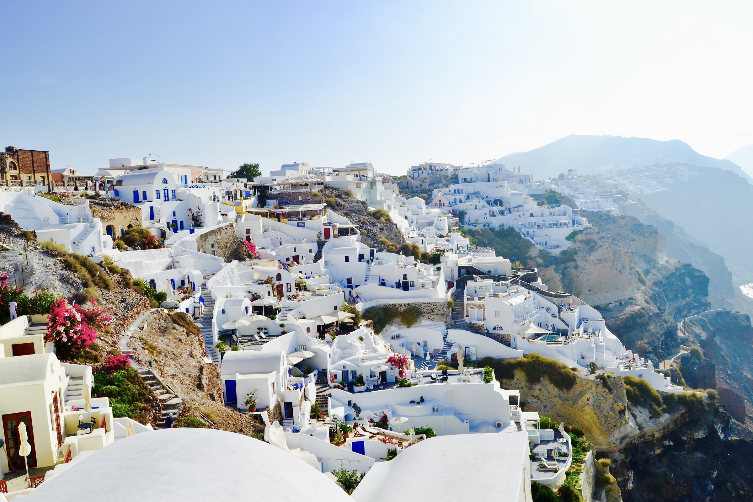 Santorini in September