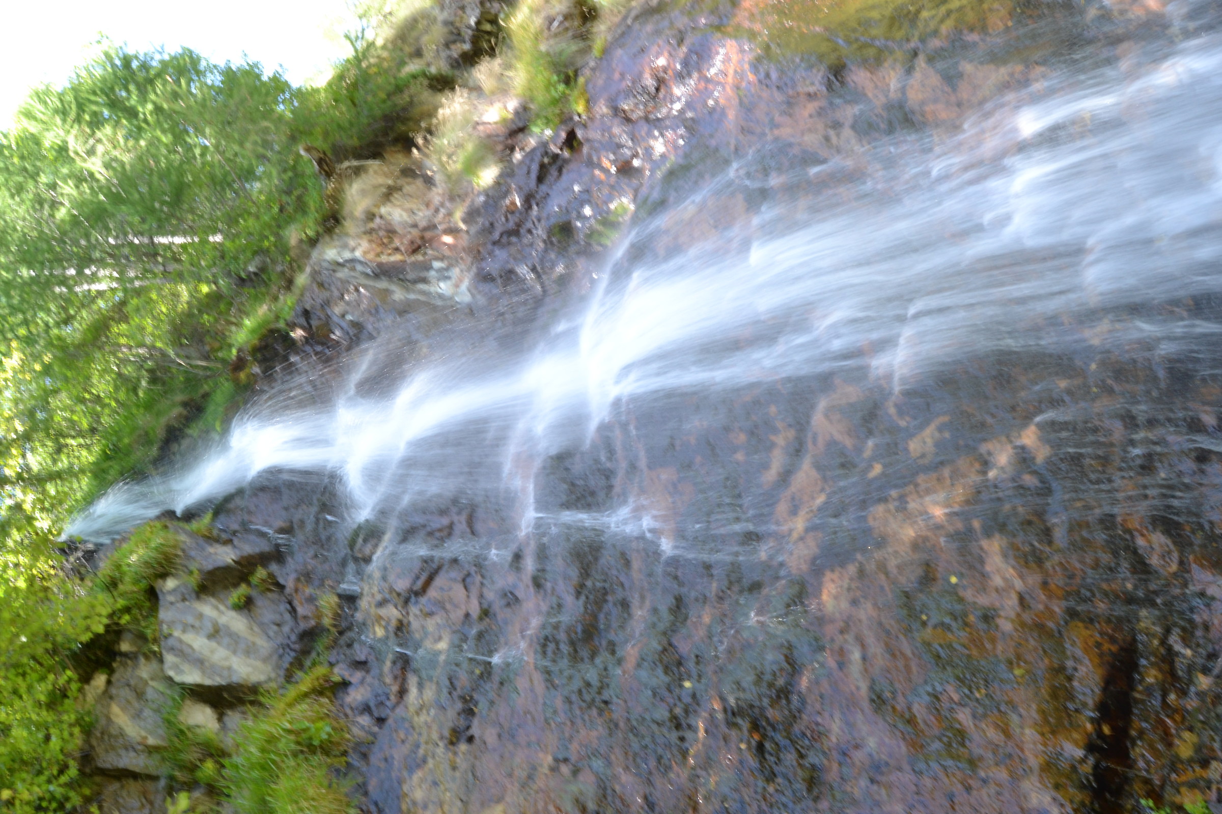 The waterfall