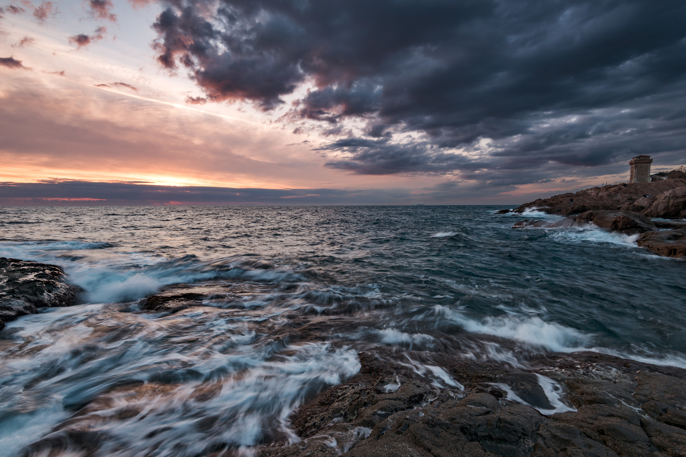 Calafuria al Tramonto