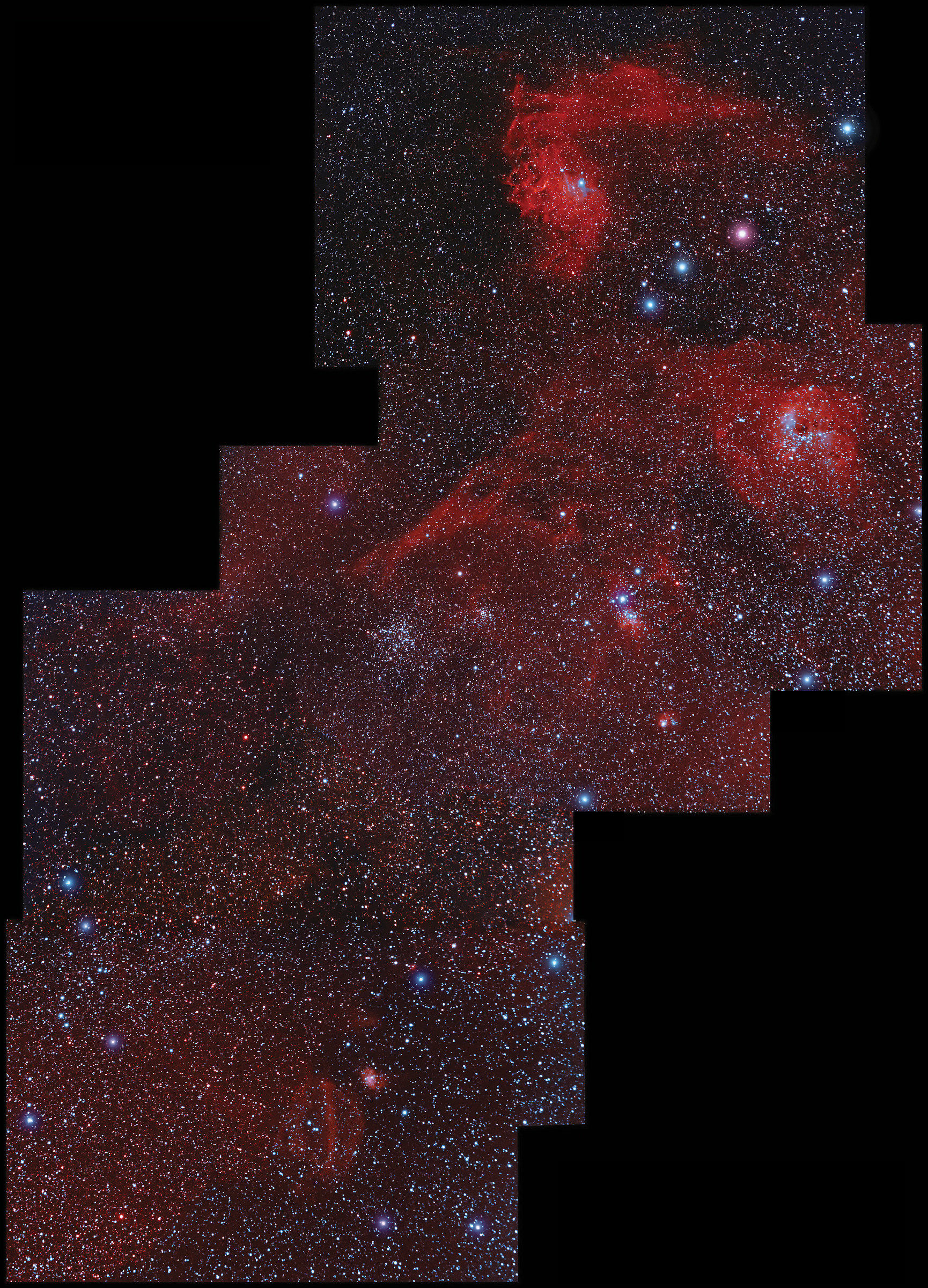 aggiunta di due pannelli sul mosaico dell'Auriga