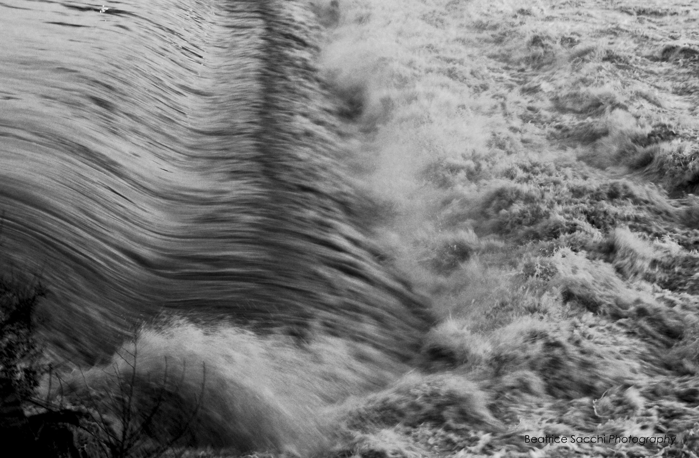 il fiume Arno in piena