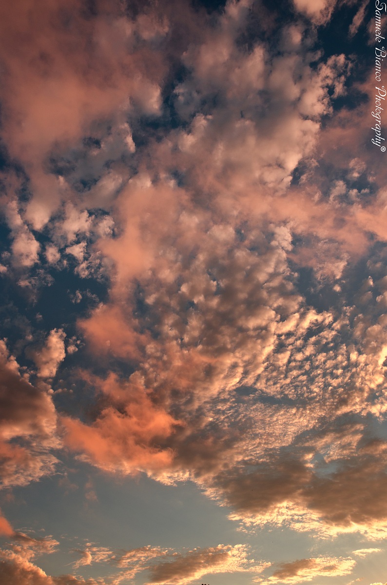 The Clouds At Sunset
