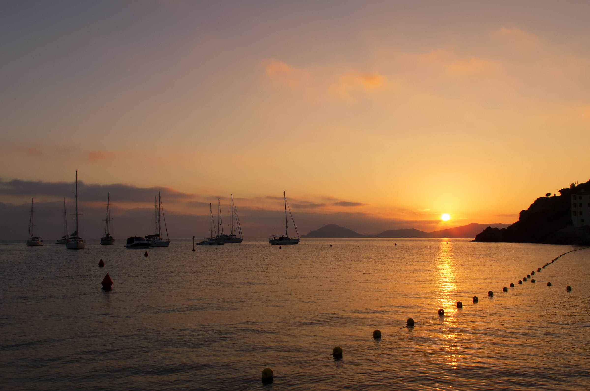 Alba in Marciana Marina