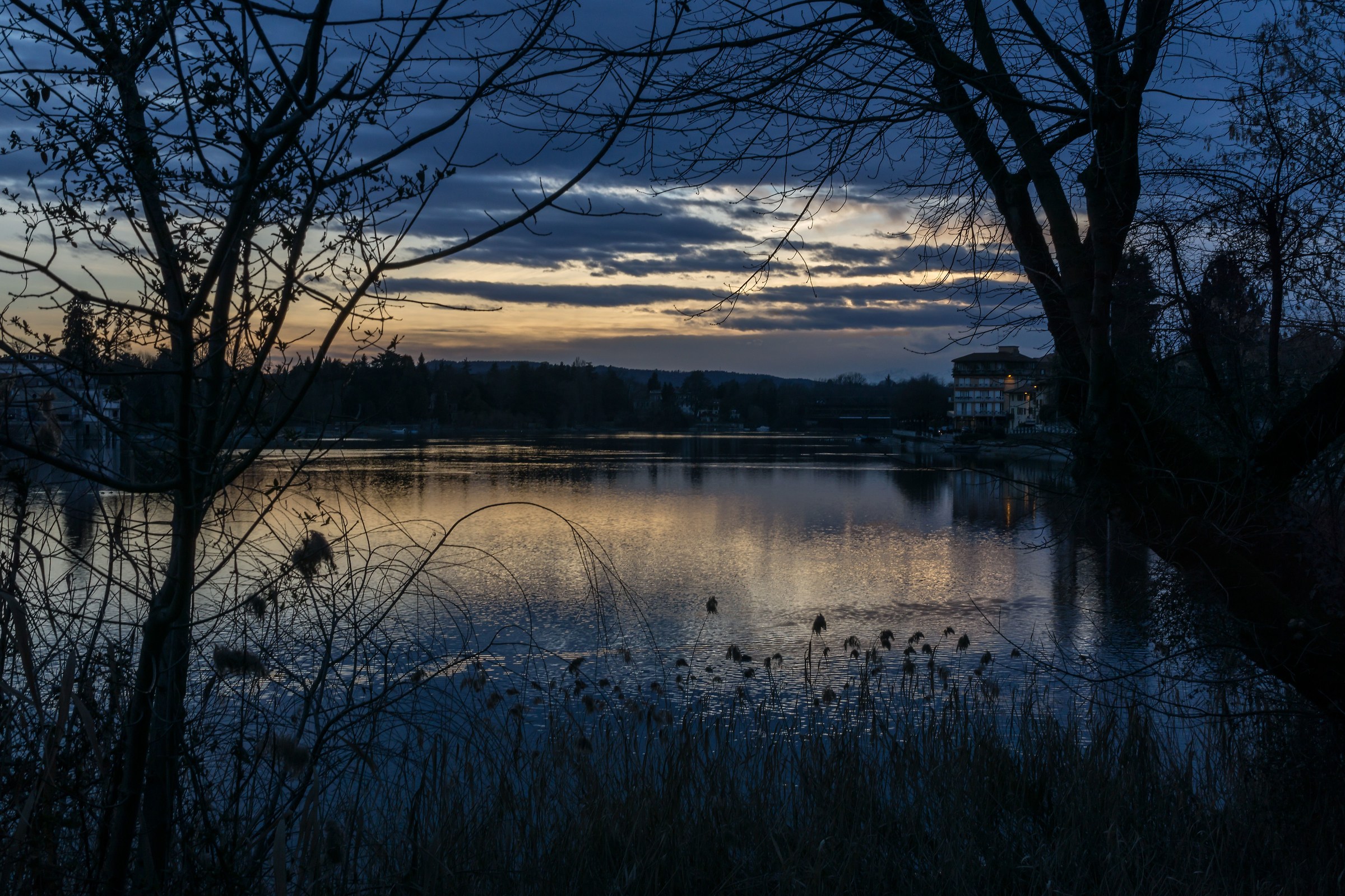 dall'alzaia sunset in early March - 3