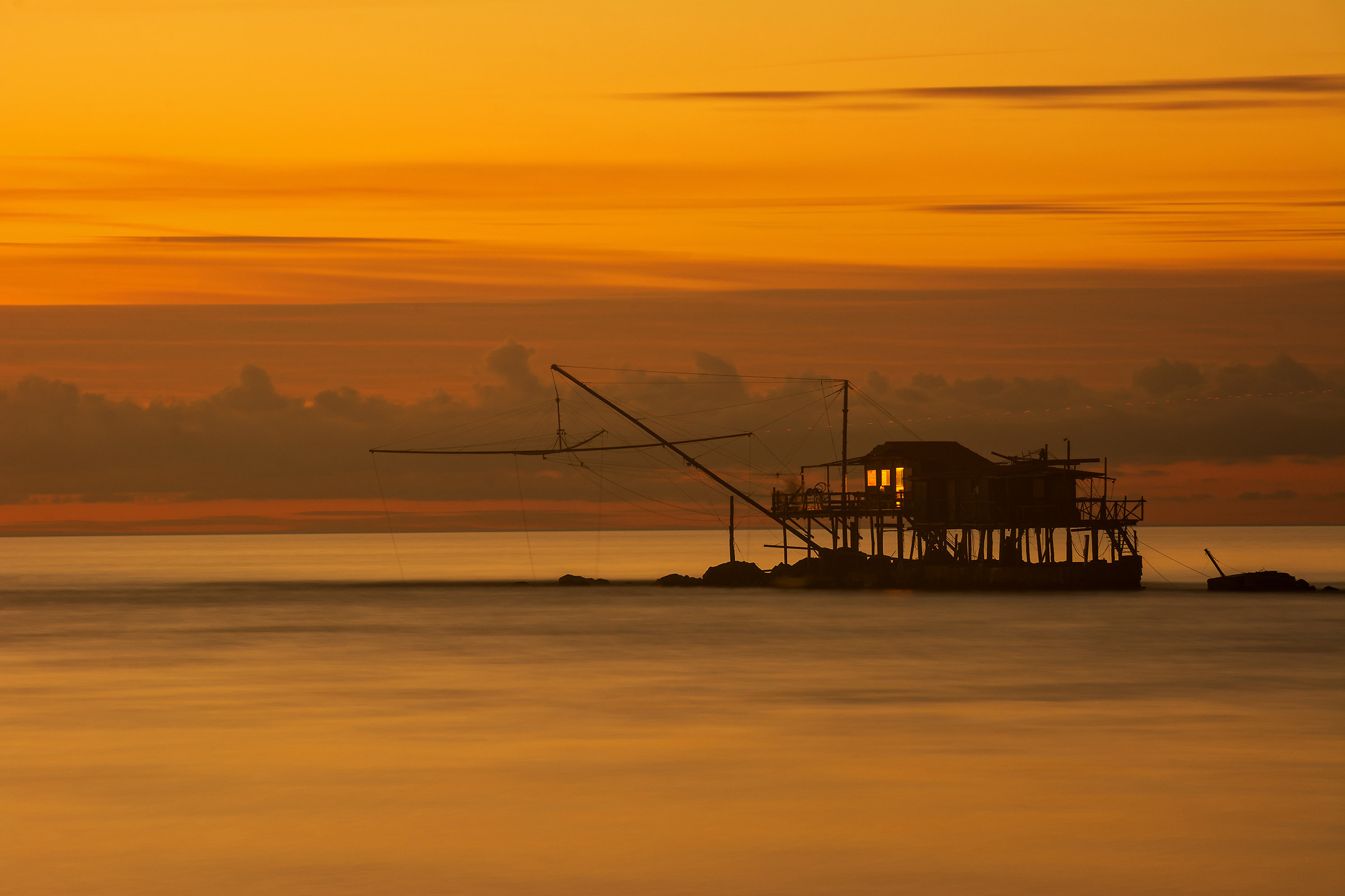 The overflow of Marina di Pisa