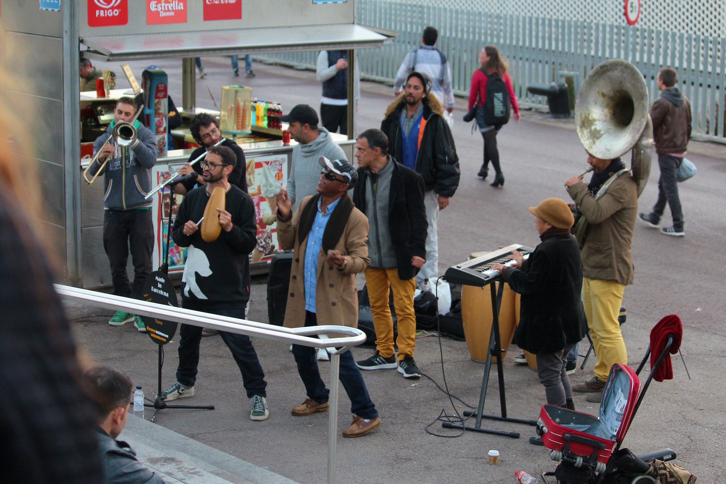 street music, Barcelona