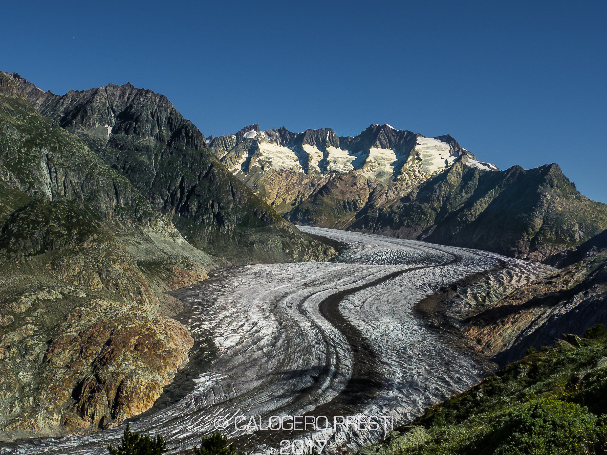 Riederalp - Glacier - Switzerland