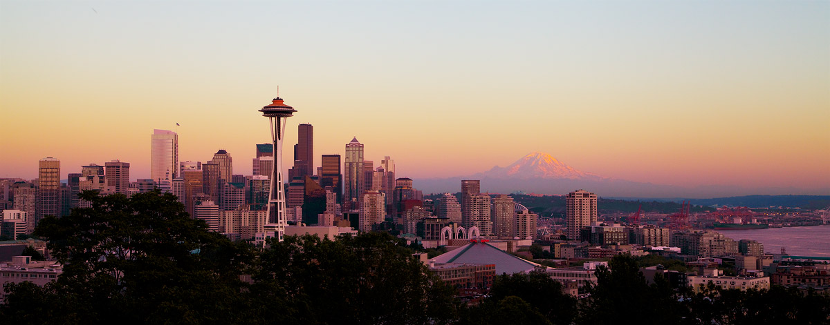 The Seattle skyline