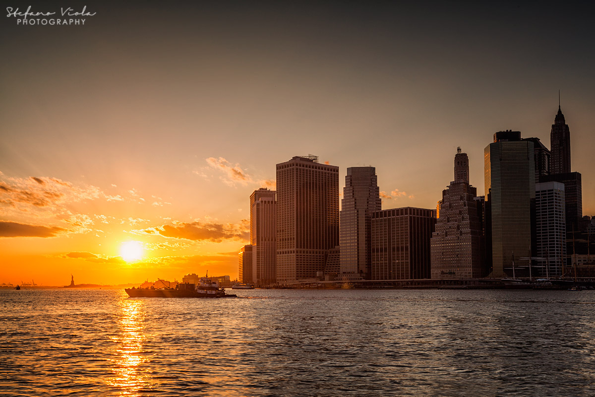 Manhattan sunset