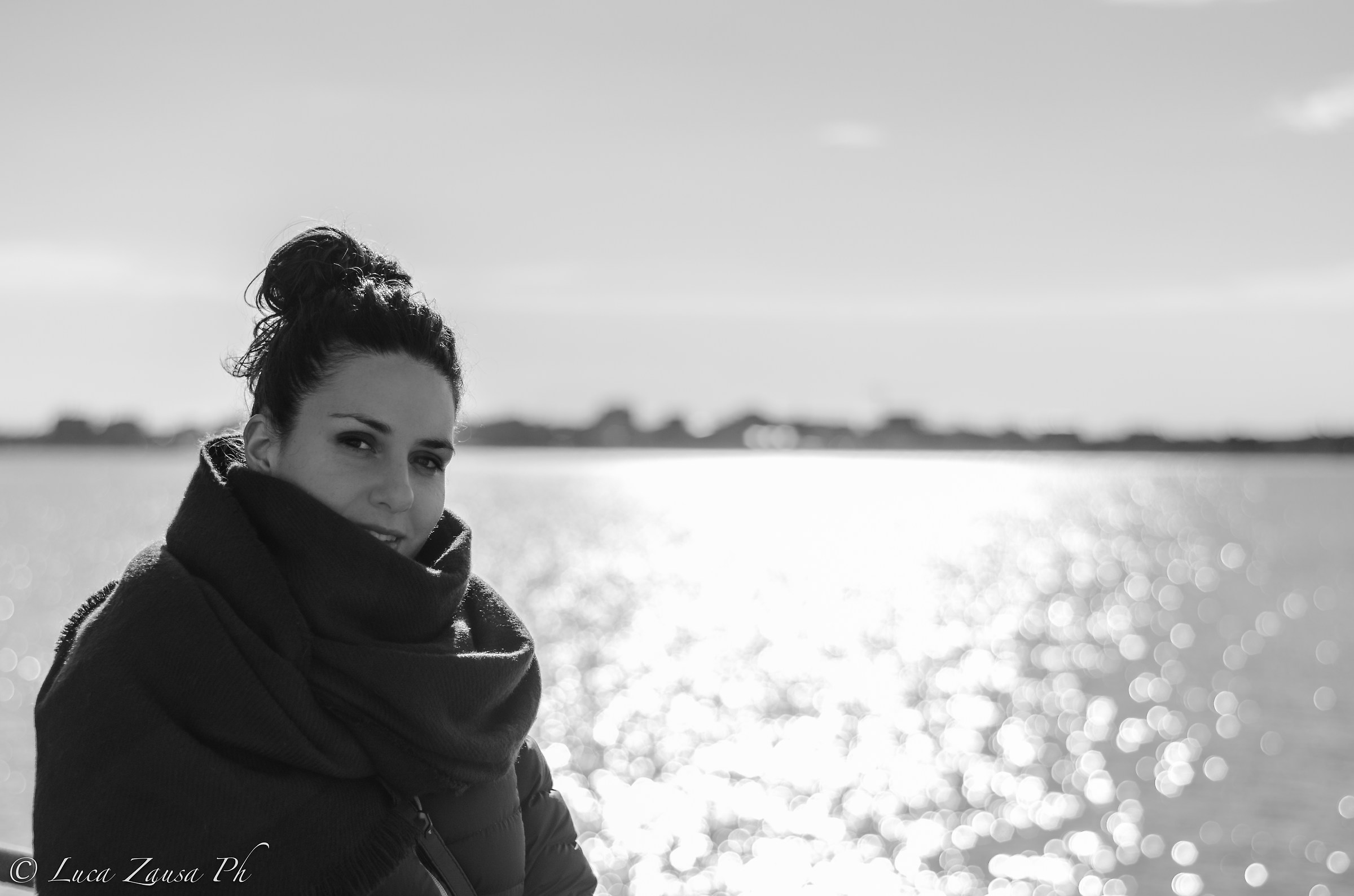 Portrait with reflections