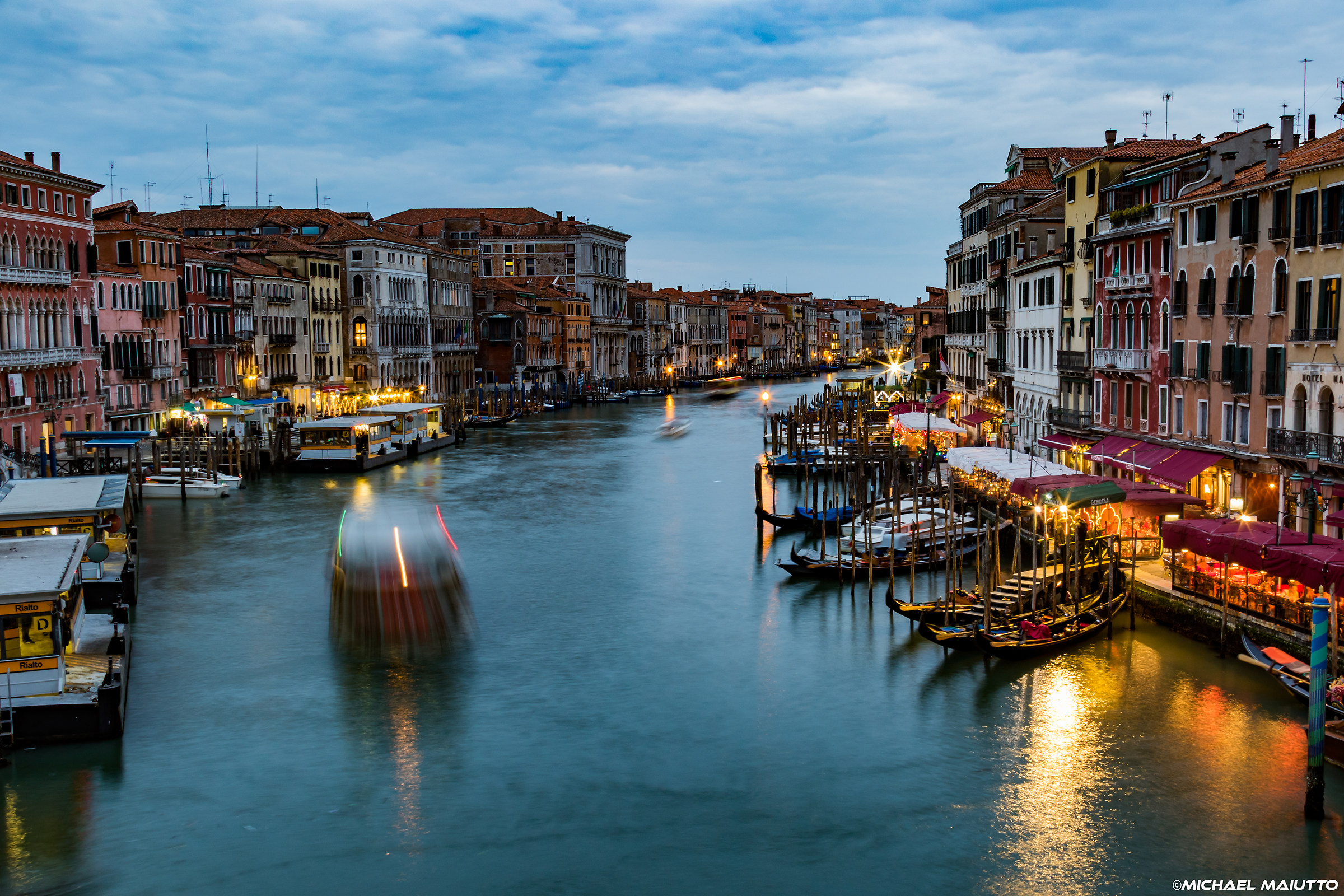 View from Rialto bridge