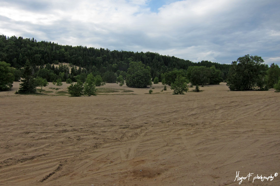 Dune di sabbia a Tadoussac
