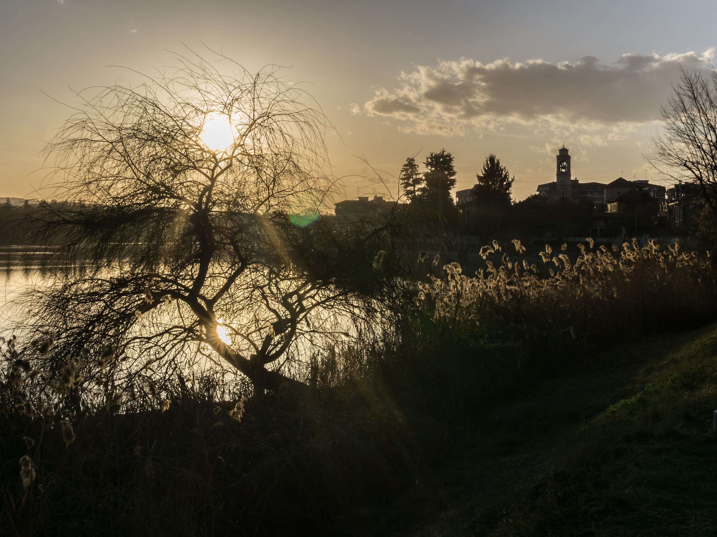 dall'alzaia sunset - early March - 6