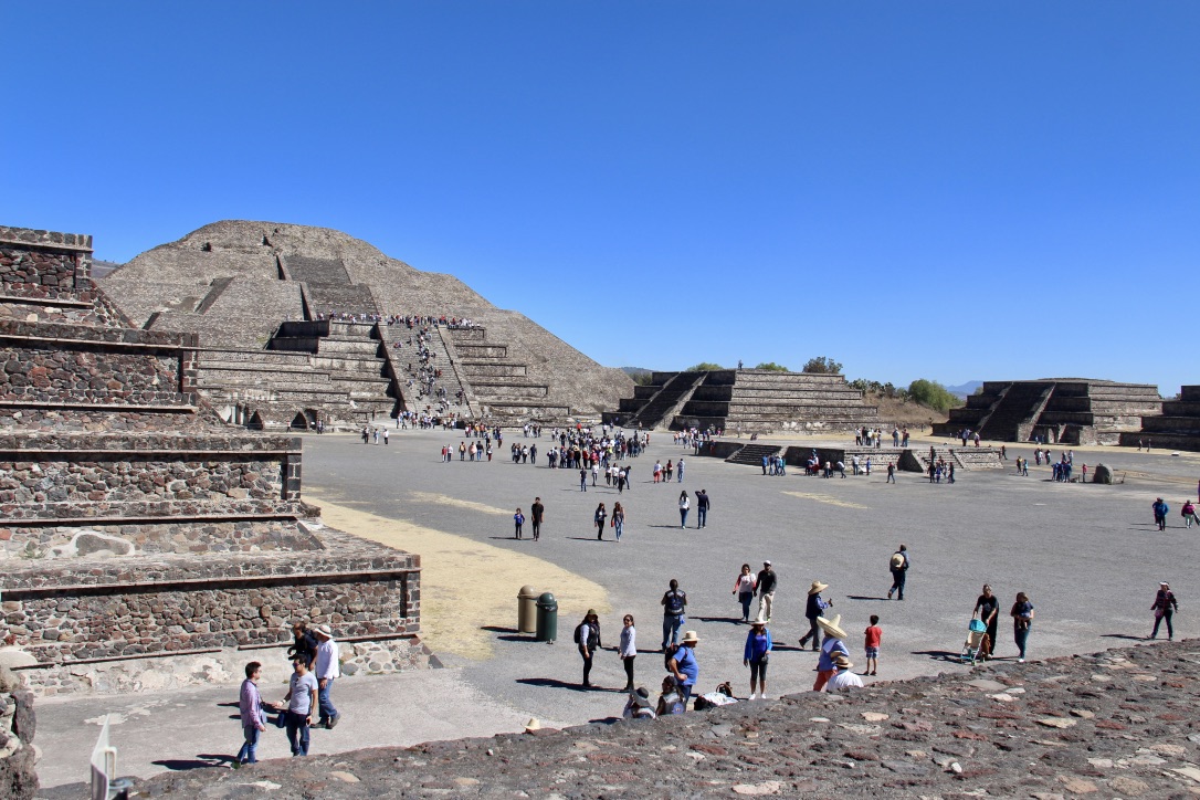 Teutihuacan piramide della luna