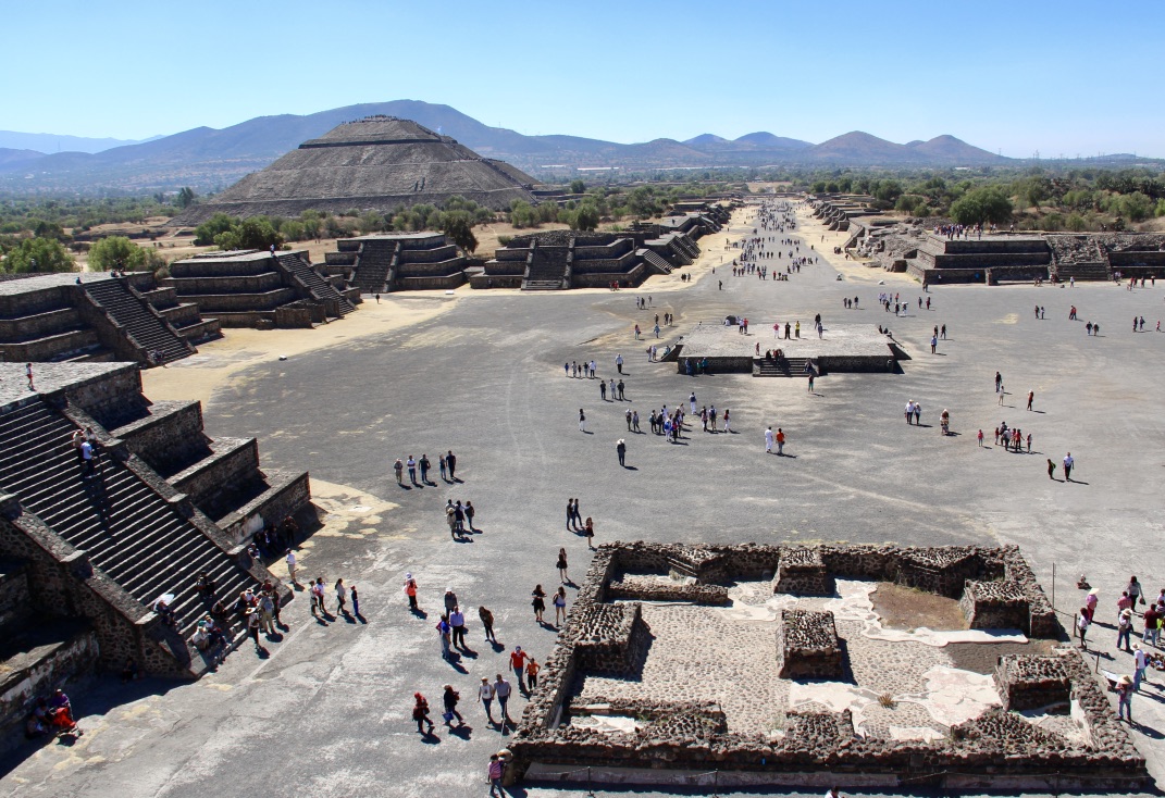Teutihuacan viale dei morti