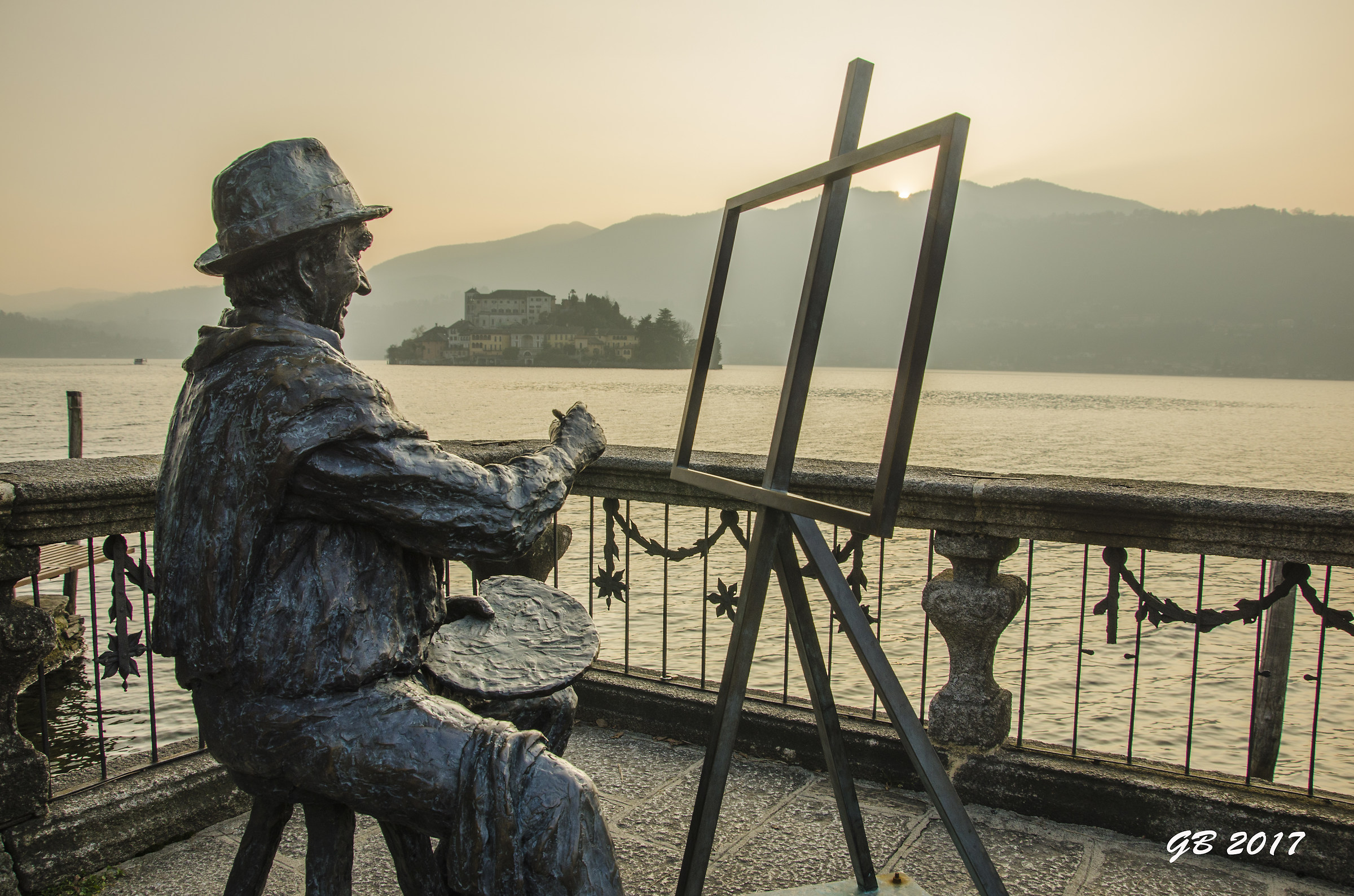 tramonto ad Orta San Giulio