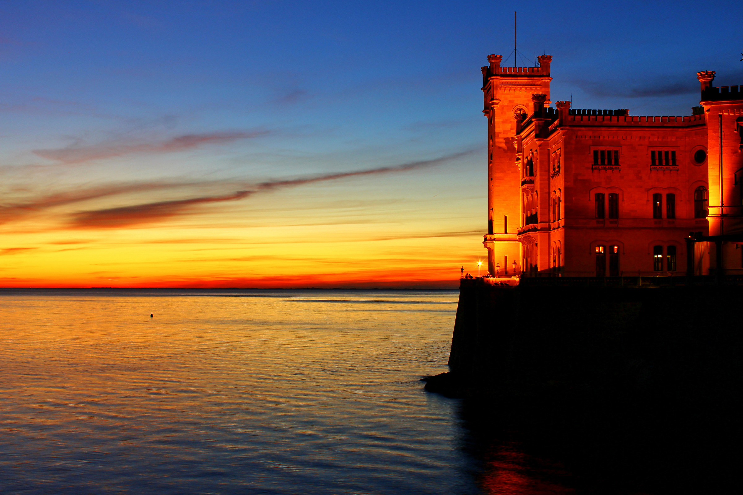 Miramare in the evening # 3