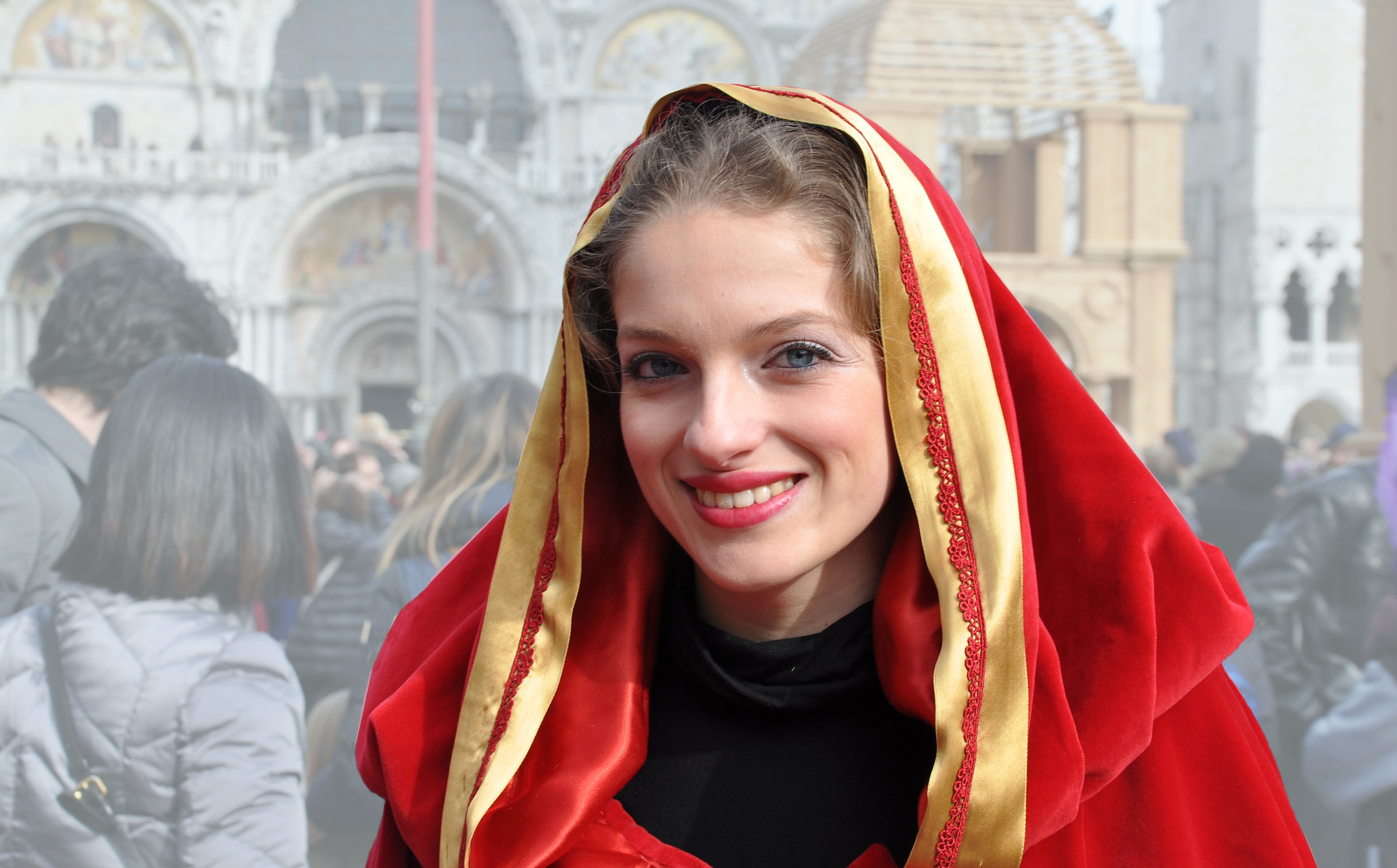 Little Red Riding Hood in Venice February 2017