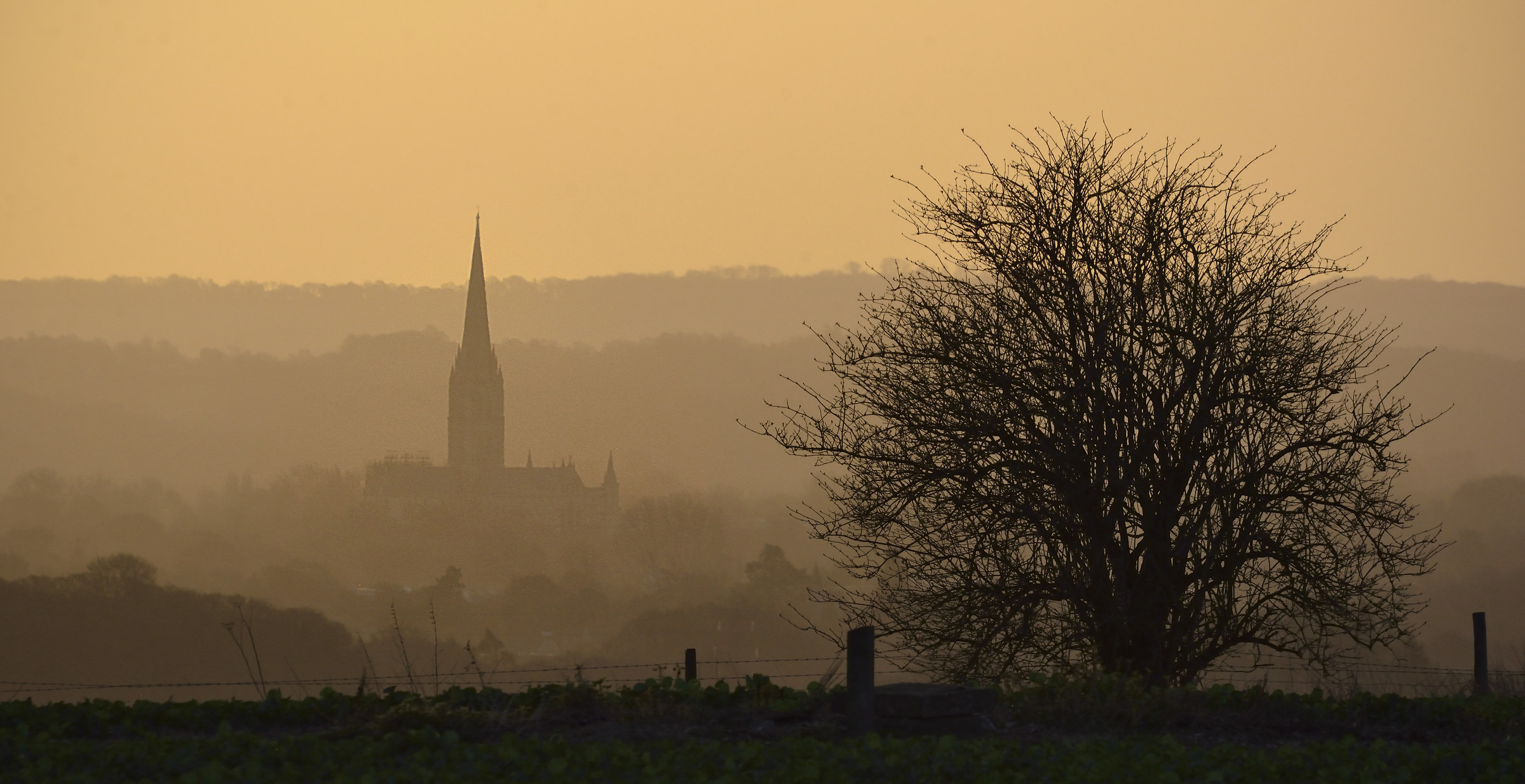 La bella Spire, molti Km di distanza