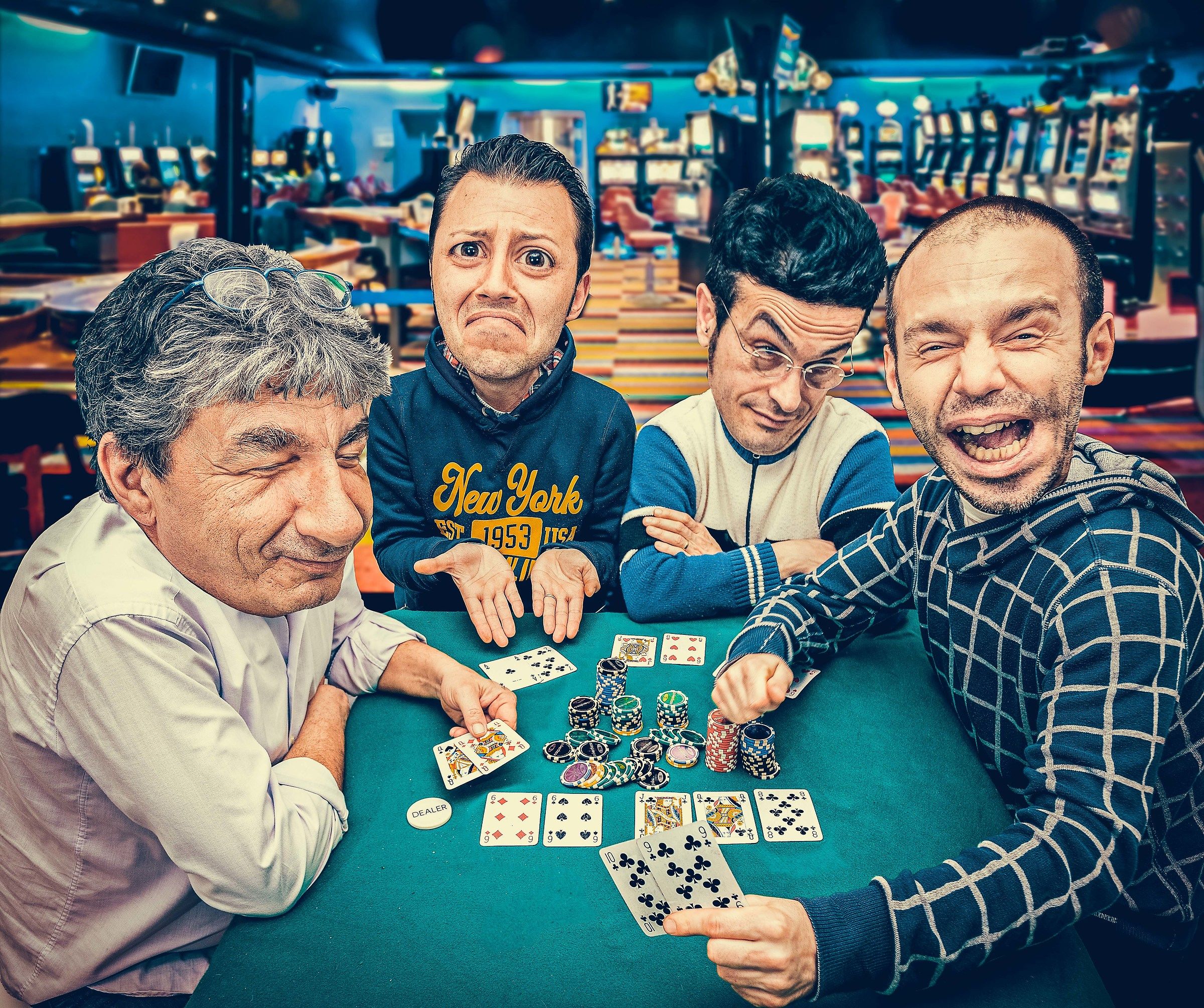 Poker players Friday