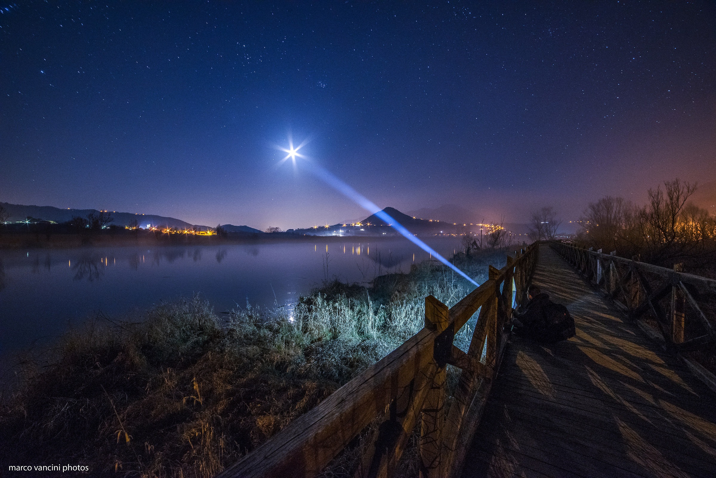 Illuminating the moon