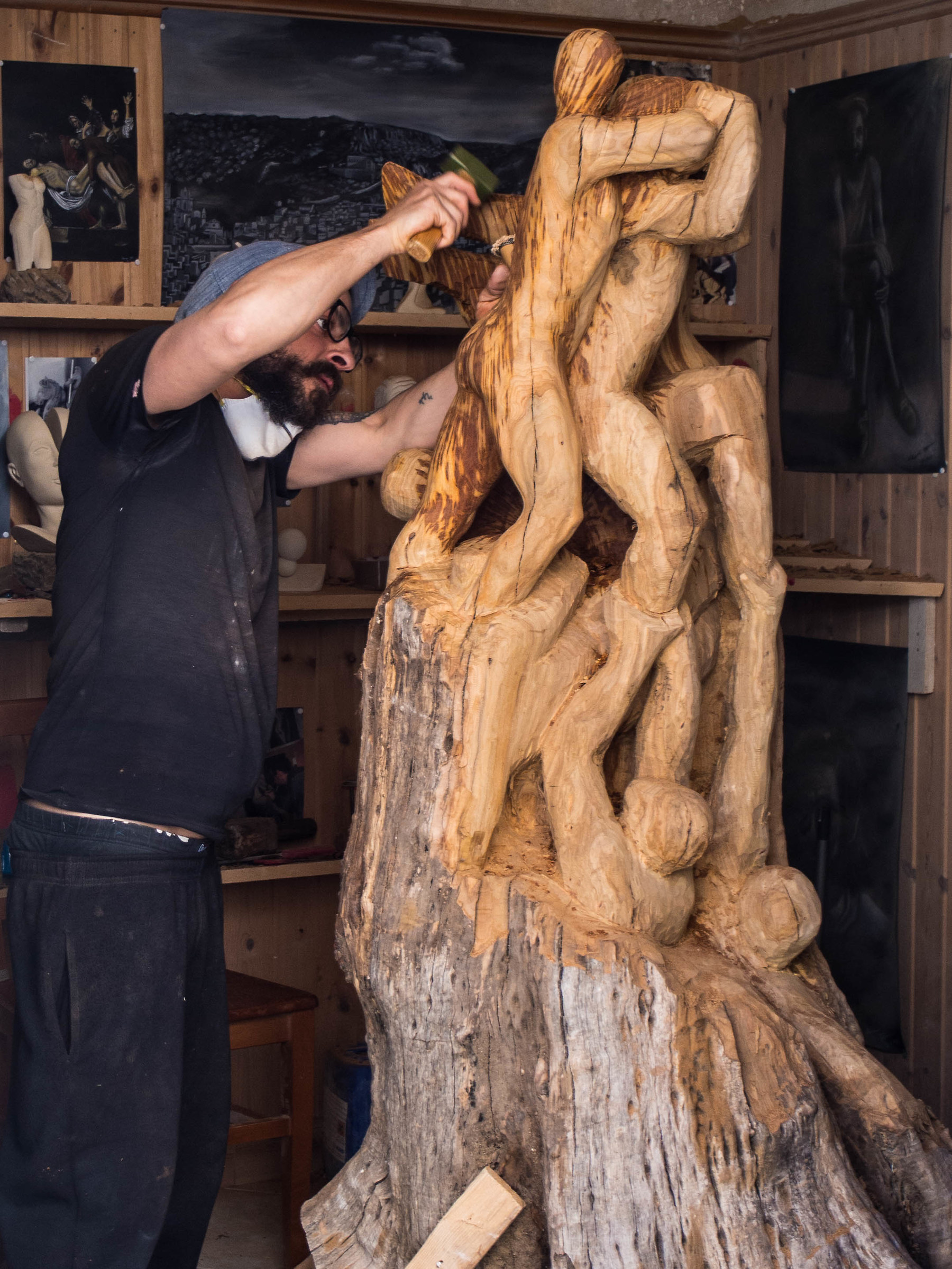 Scicli - Craftsman at work