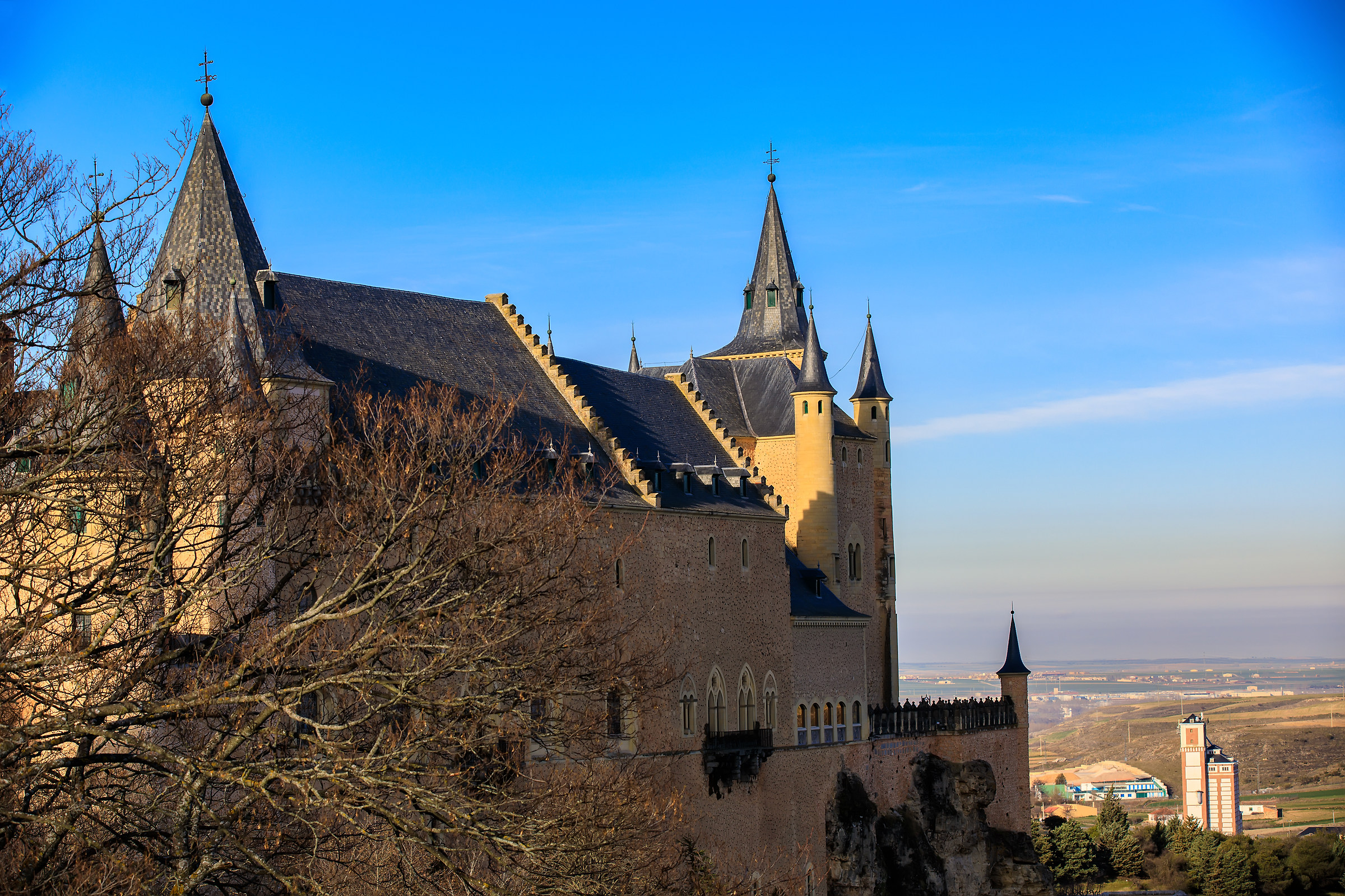 Il castello Alcazar di Segovia