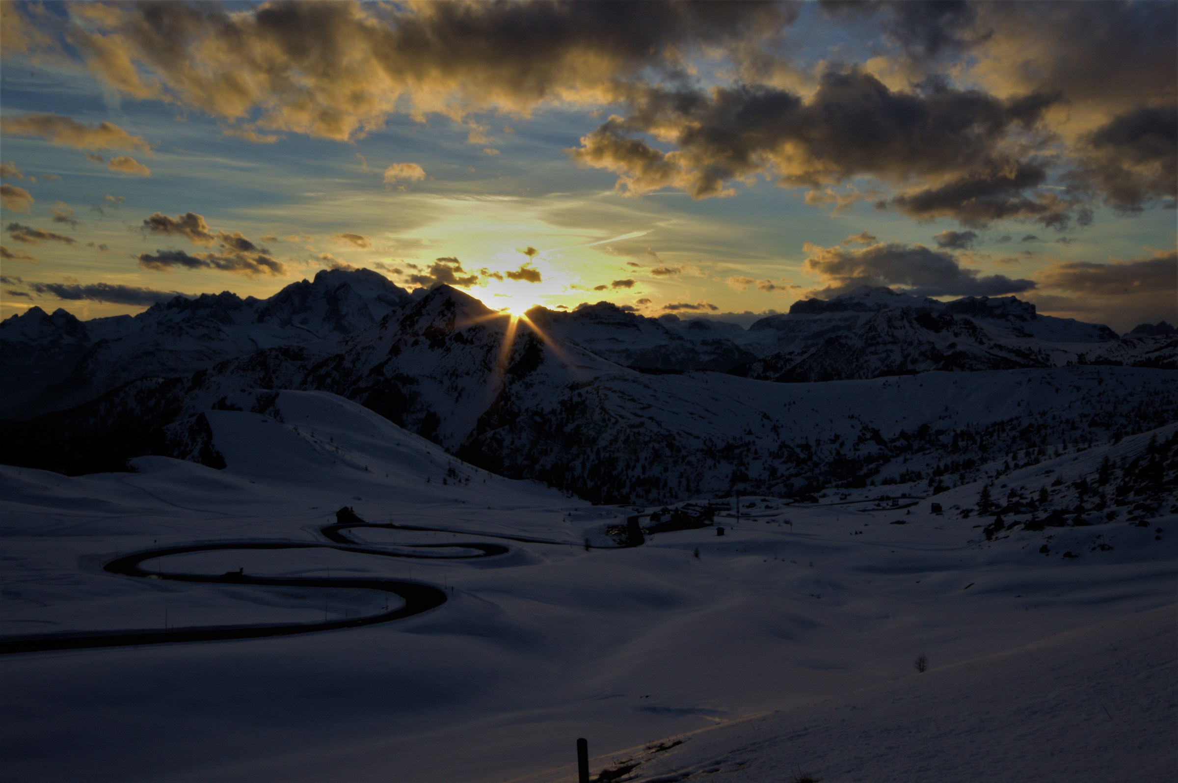 From the terrace of the Hotel Giau