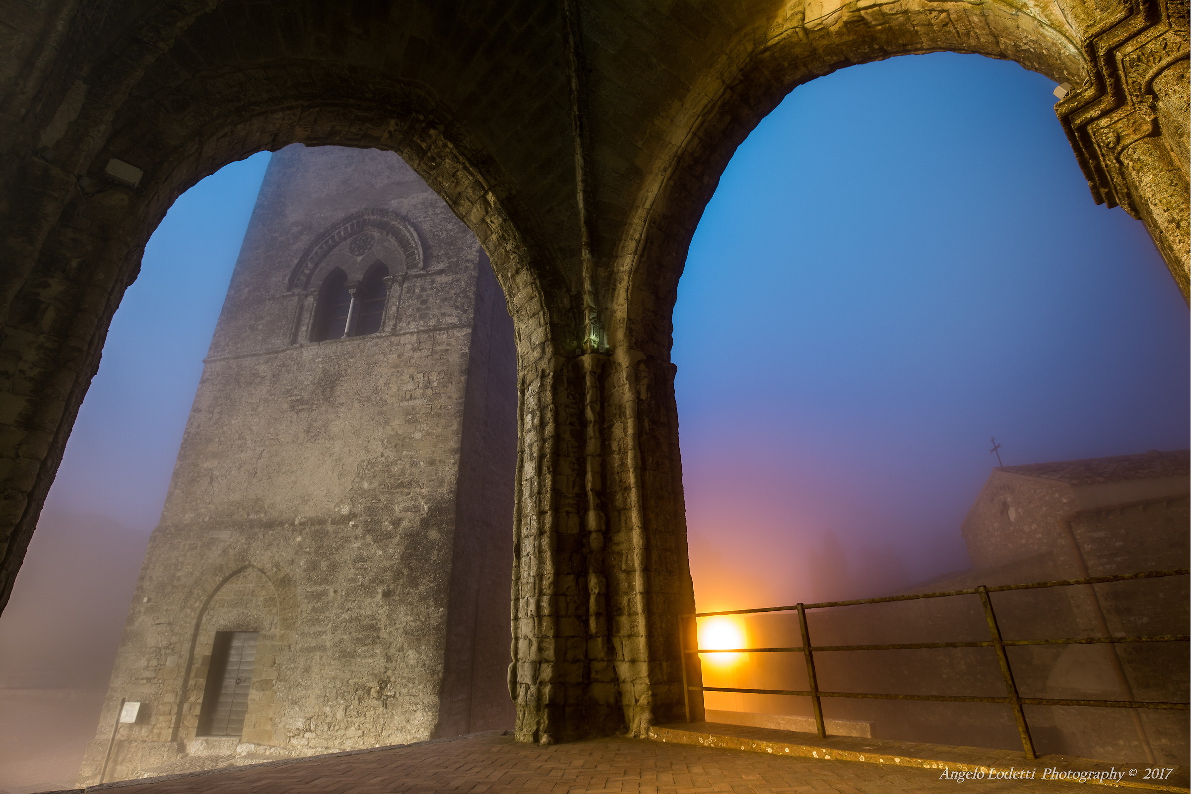 Arches of the Cathedral of Erice
