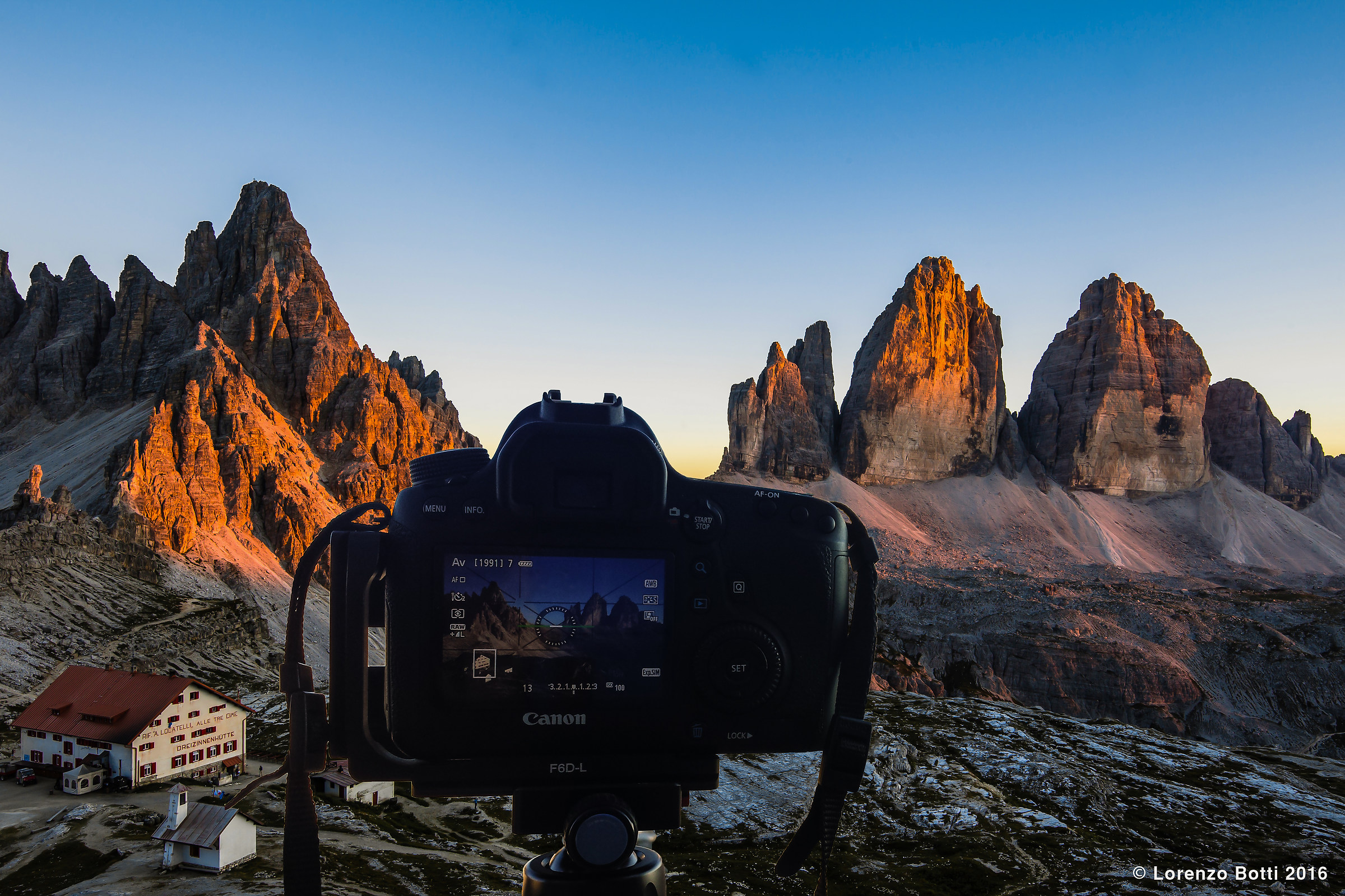 Three peaks of Lavaredo