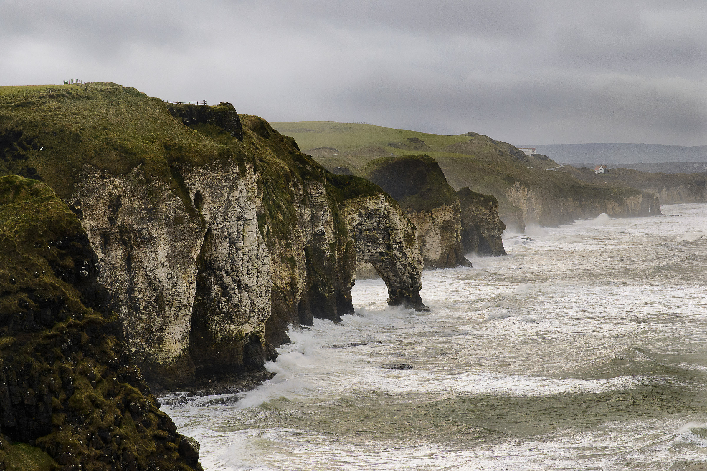 The Northern Ireland cliffs