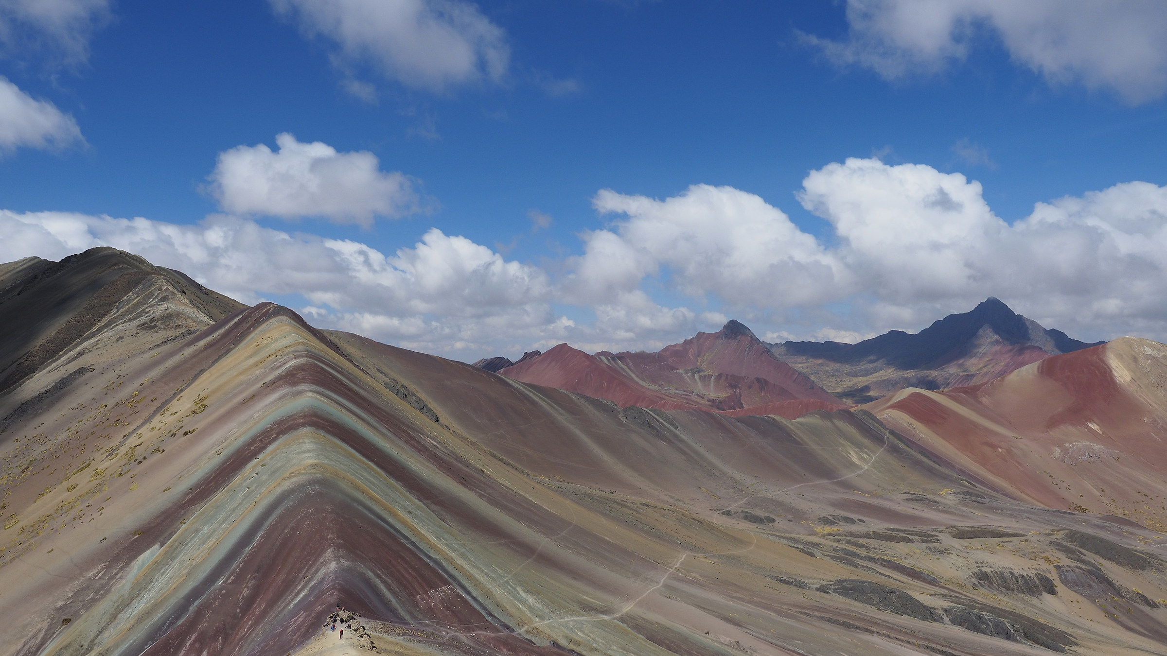 Rainbow mountains