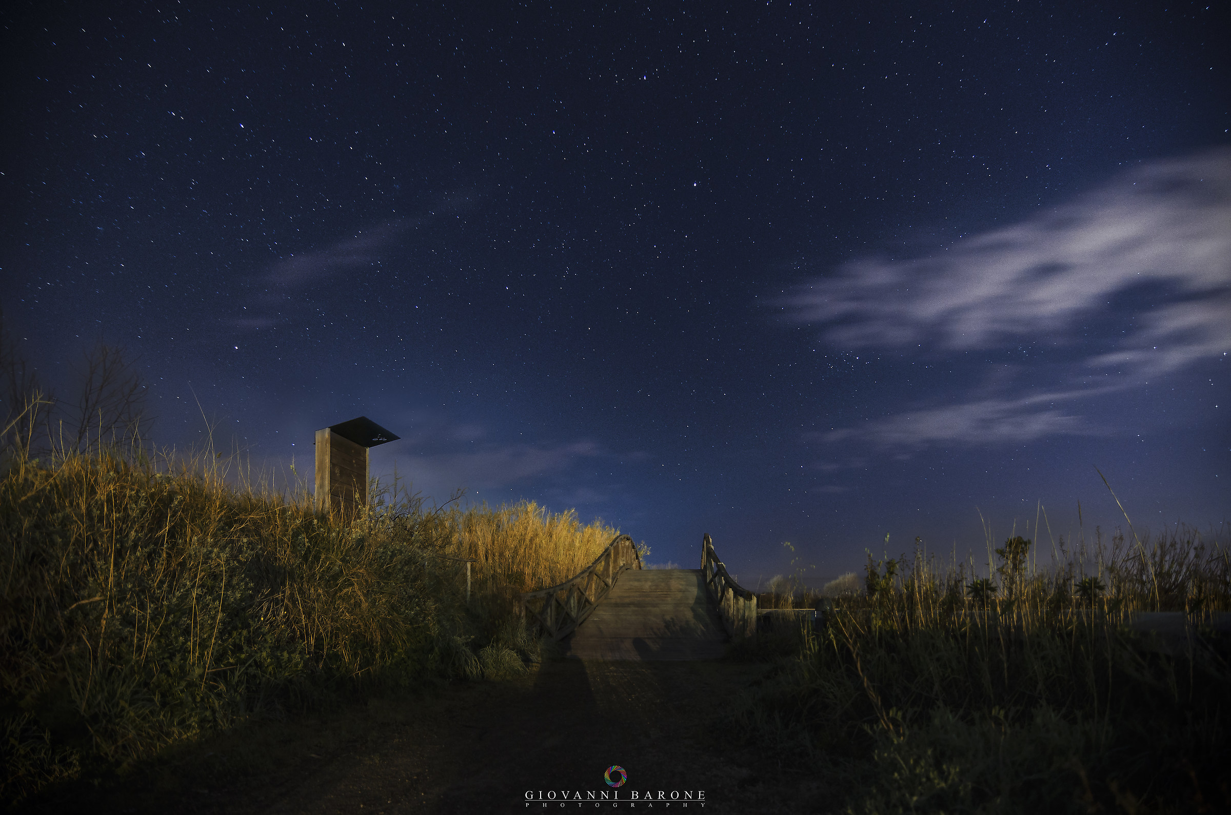 The bridge driving towards infinity