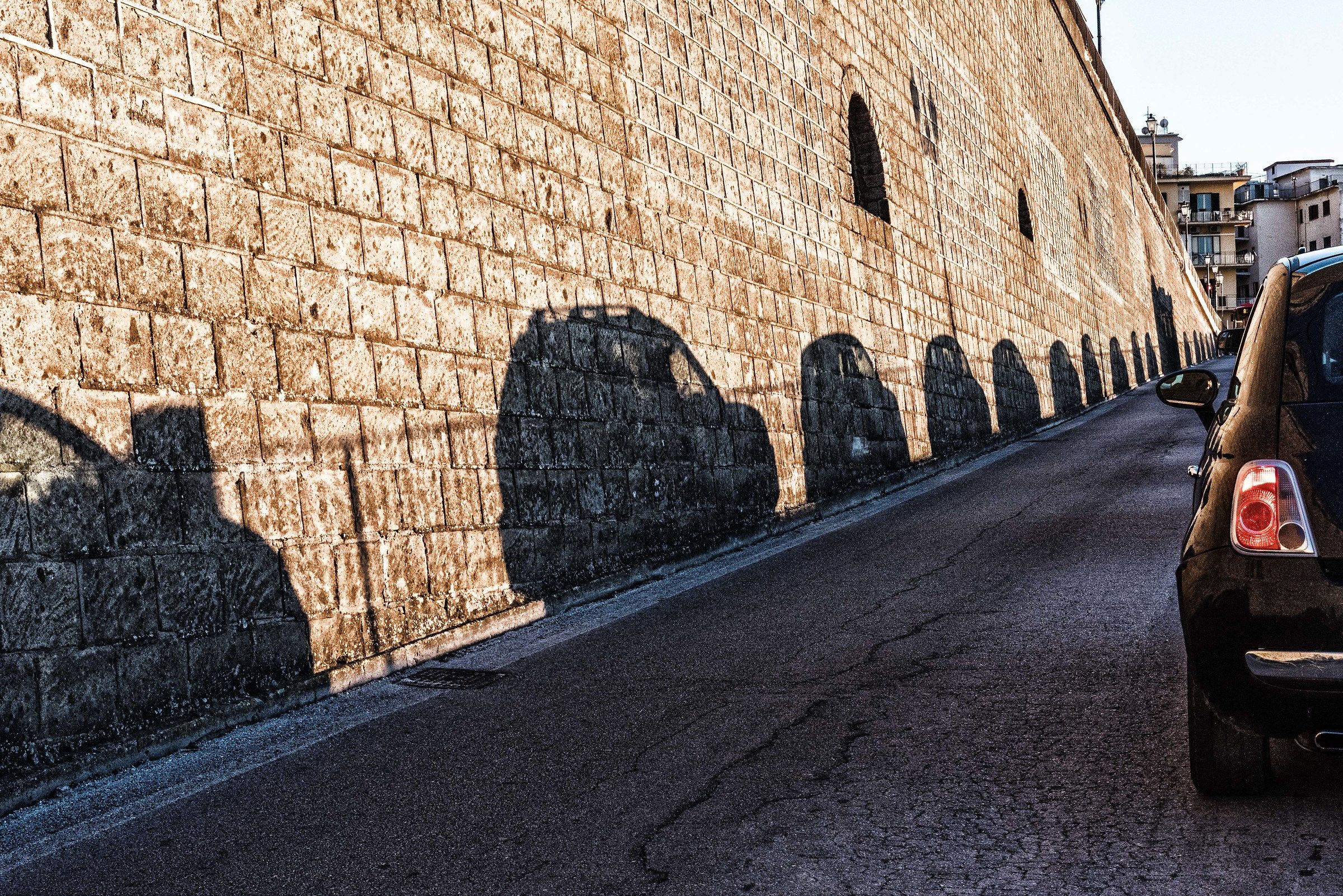 Un'ombra di traffico