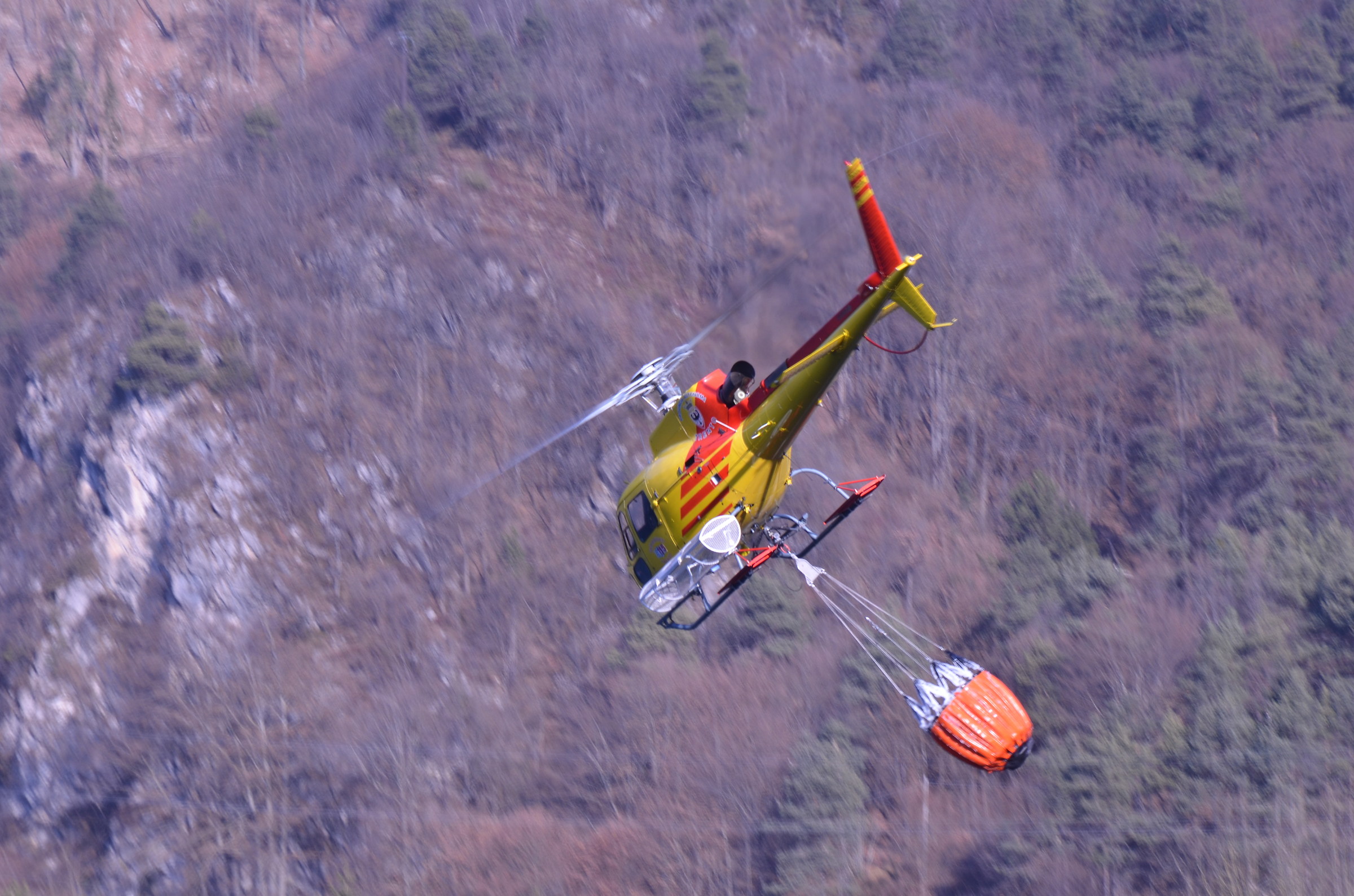 Intervention of the Fire Brigade