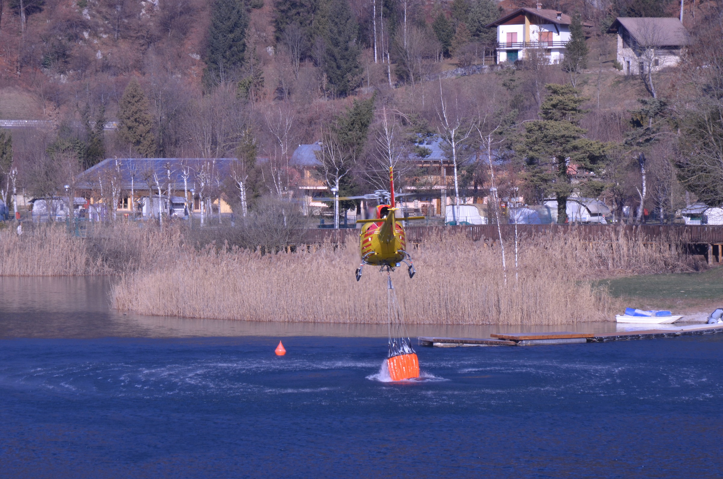 Intervention of the Fire Brigade