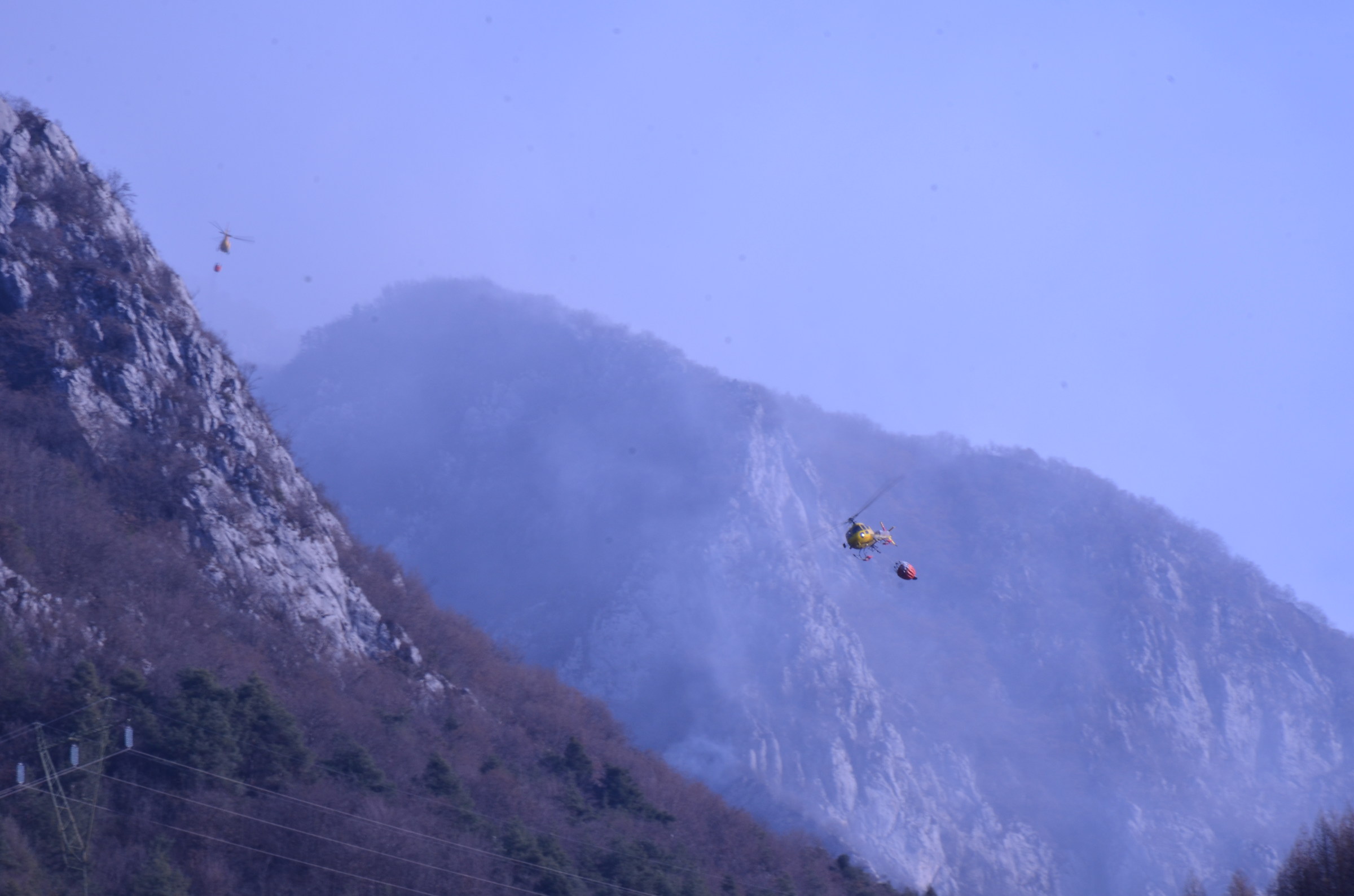 Intervention of the Fire Brigade