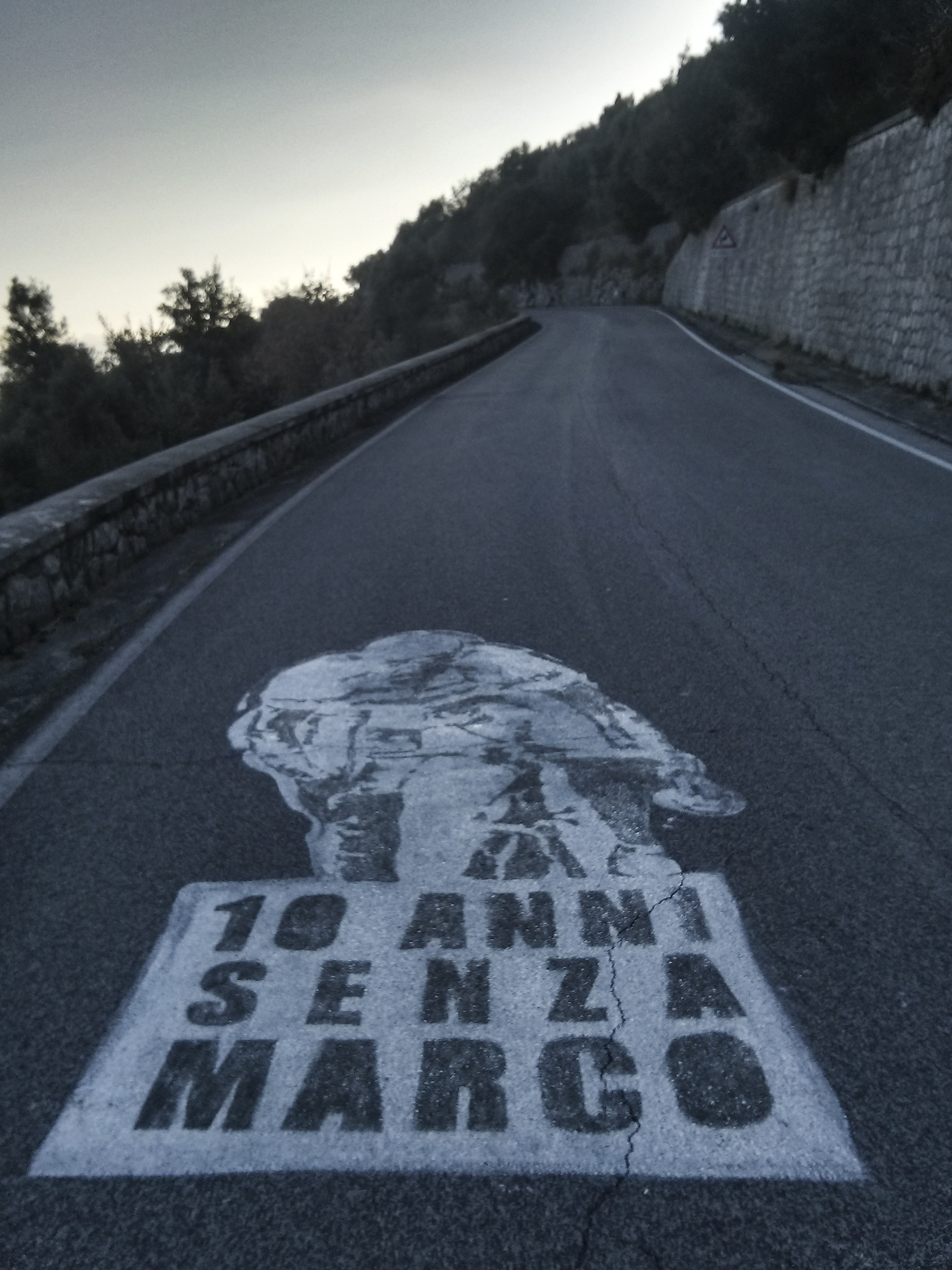 verso Montecassino,  ricordo del Pirata.