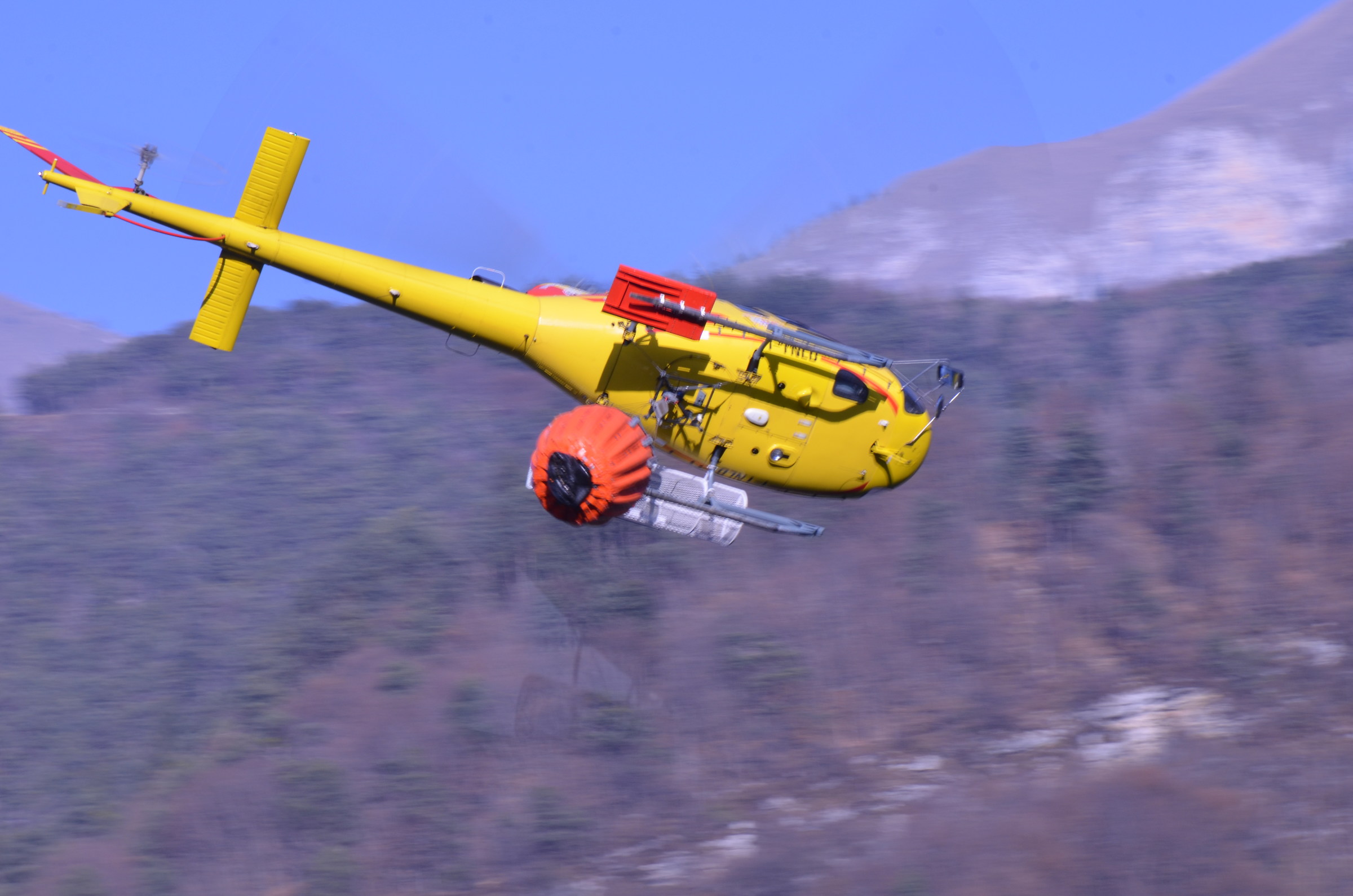 Intervention of the Fire Brigade